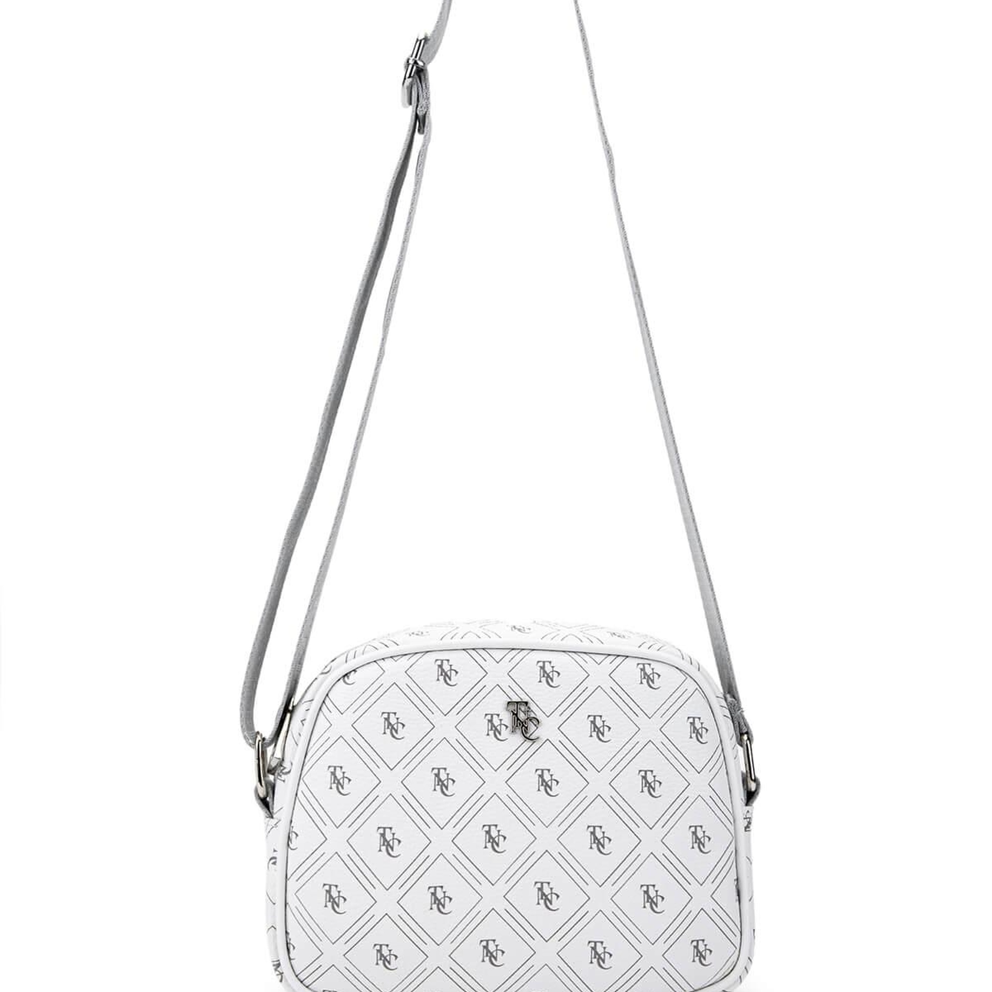 Tamer Tanca Kadın Vegan Beyaz Postacı Çanta