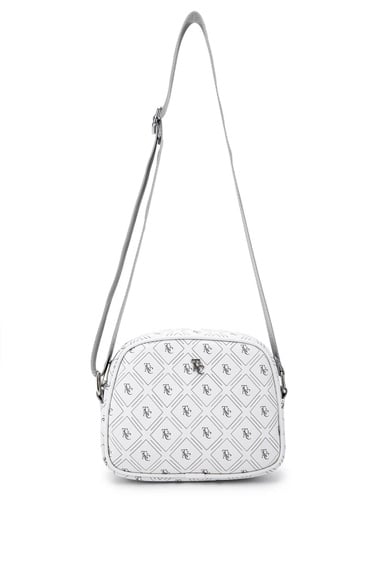  Tamer Tanca Kadın Vegan Beyaz Postacı Çanta