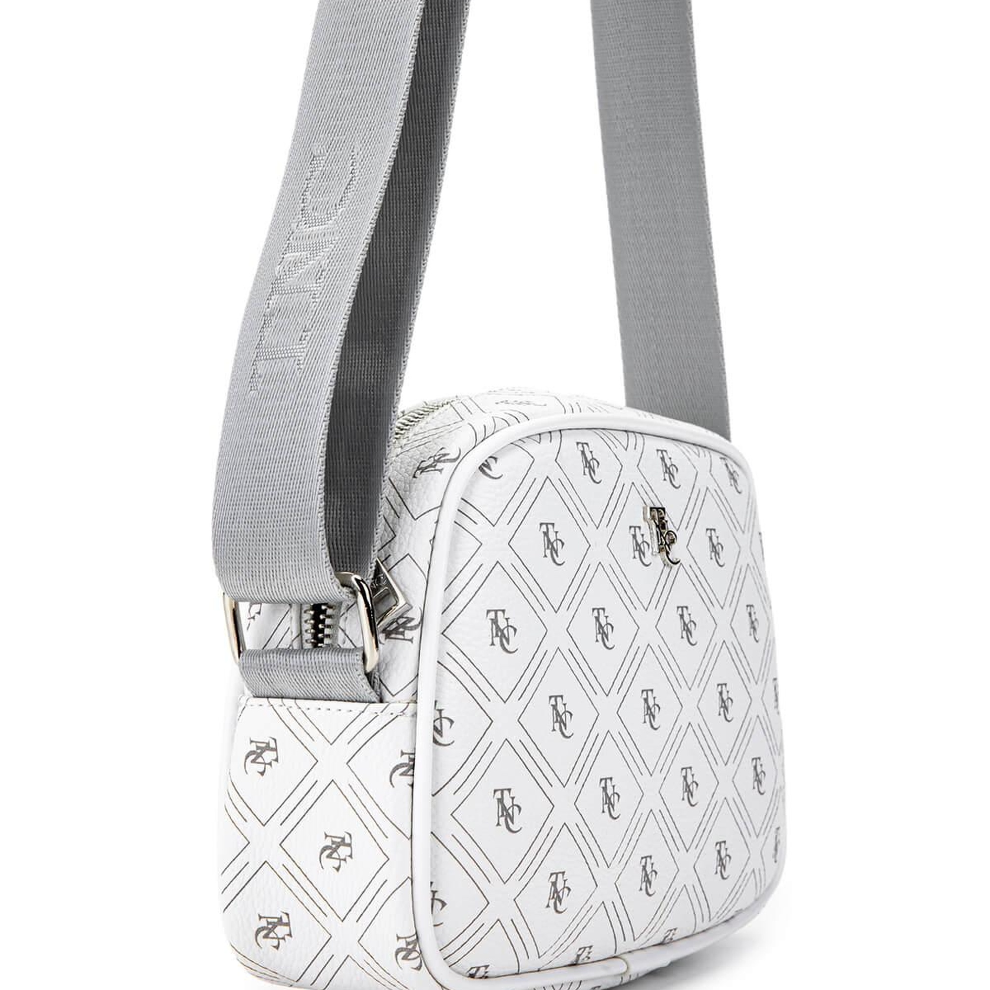 Tamer Tanca Kadın Vegan Beyaz Postacı Çanta