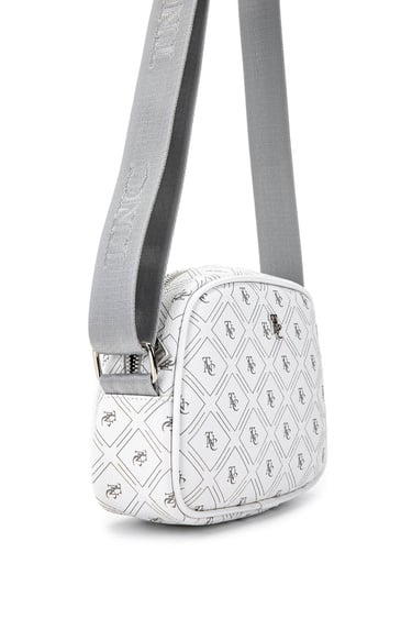  Tamer Tanca Kadın Vegan Beyaz Postacı Çanta