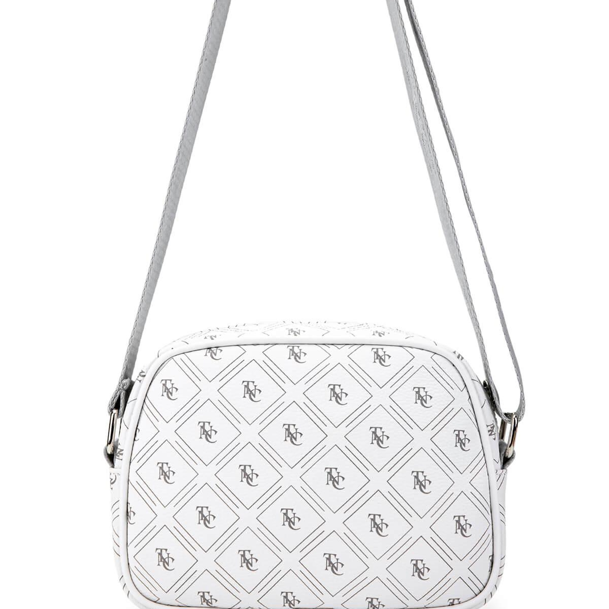 Tamer Tanca Kadın Vegan Beyaz Postacı Çanta