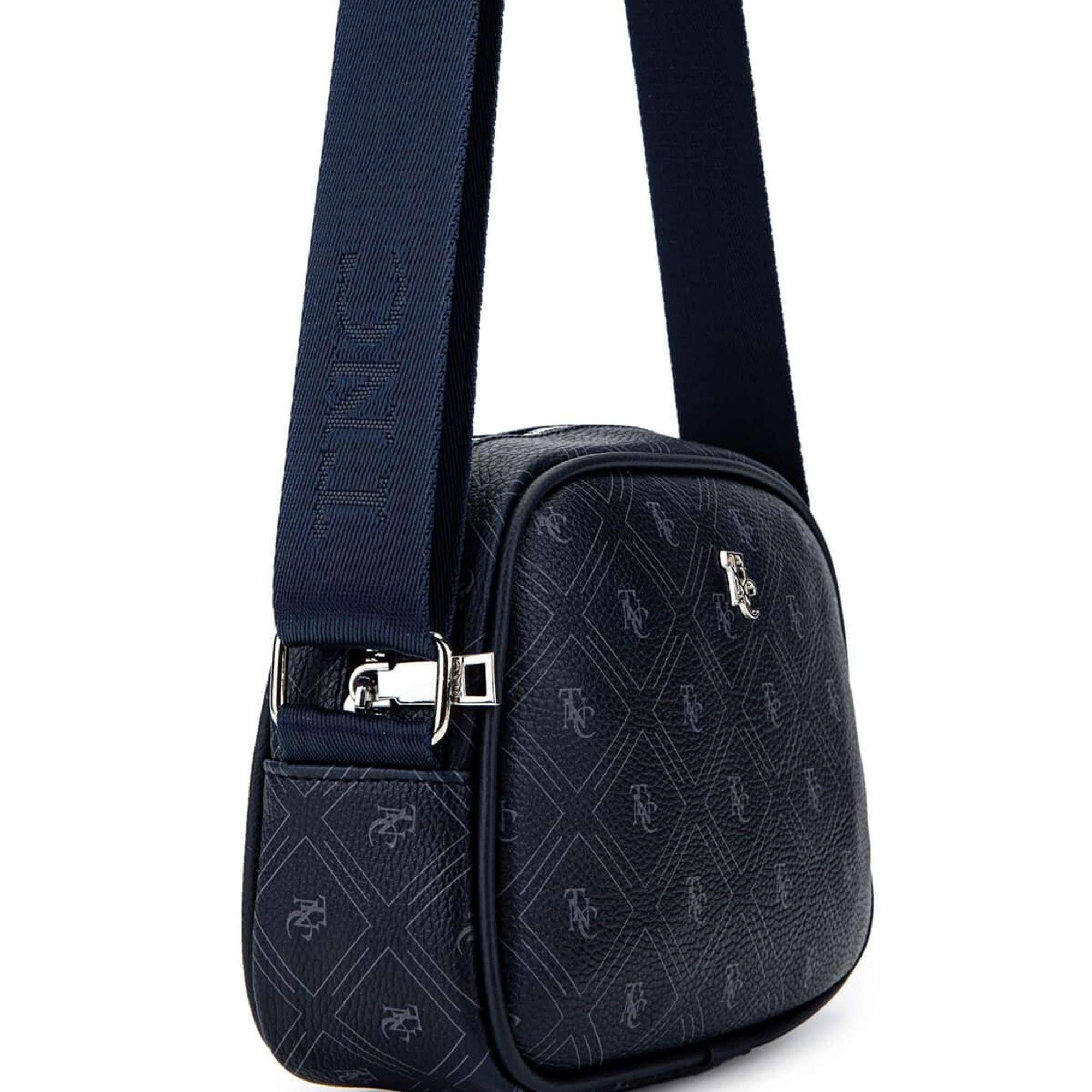 Tamer Tanca Kadın Vegan Lacivert Postacı Çanta