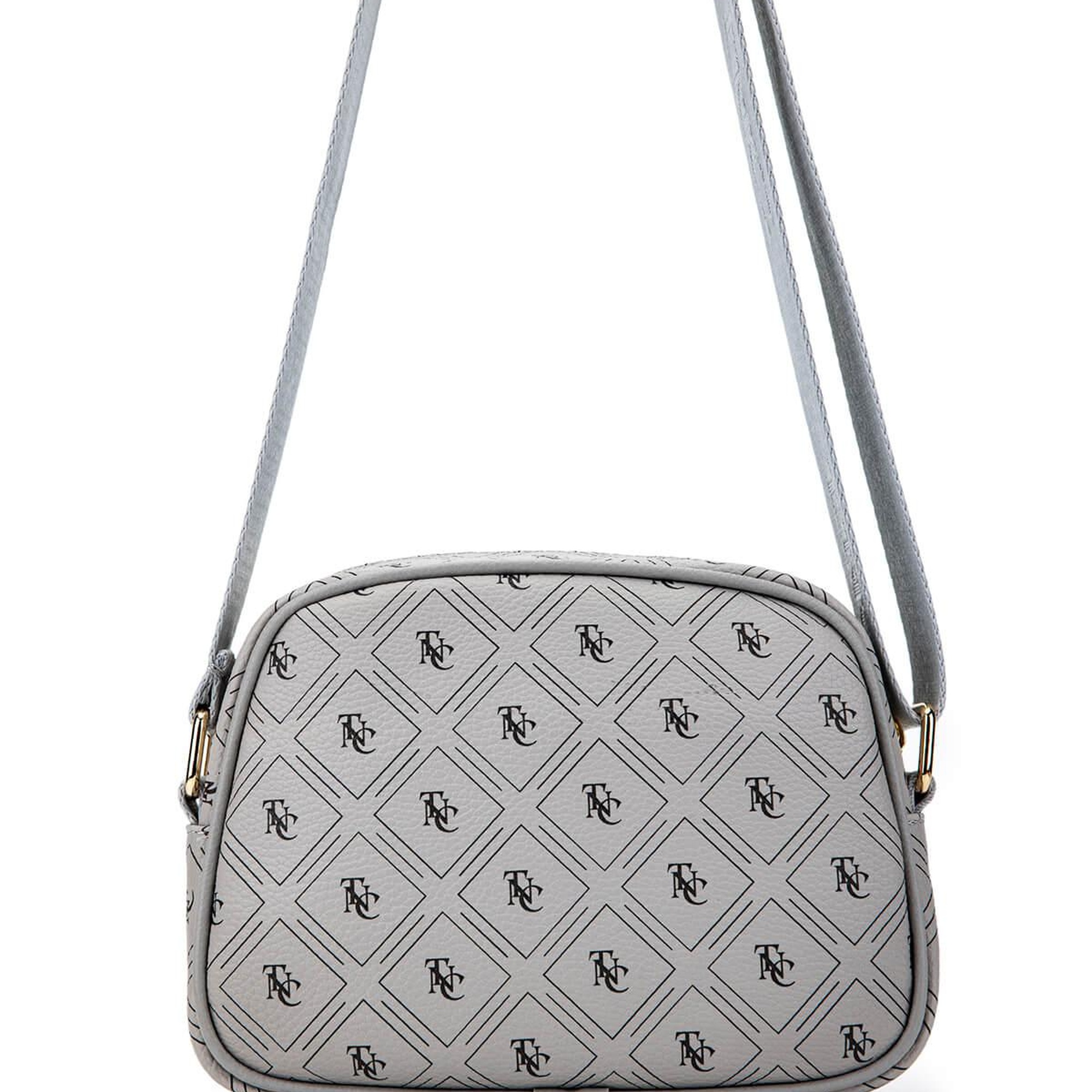 Tamer Tanca Kadın Vegan Gri Postacı Çanta