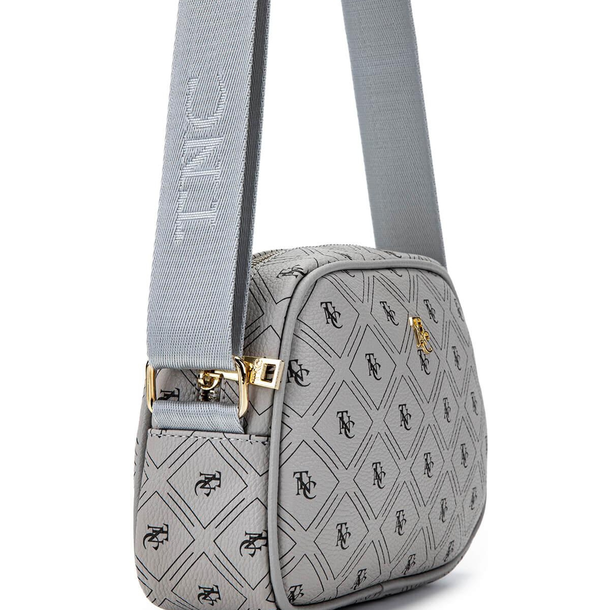 Tamer Tanca Kadın Vegan Gri Postacı Çanta