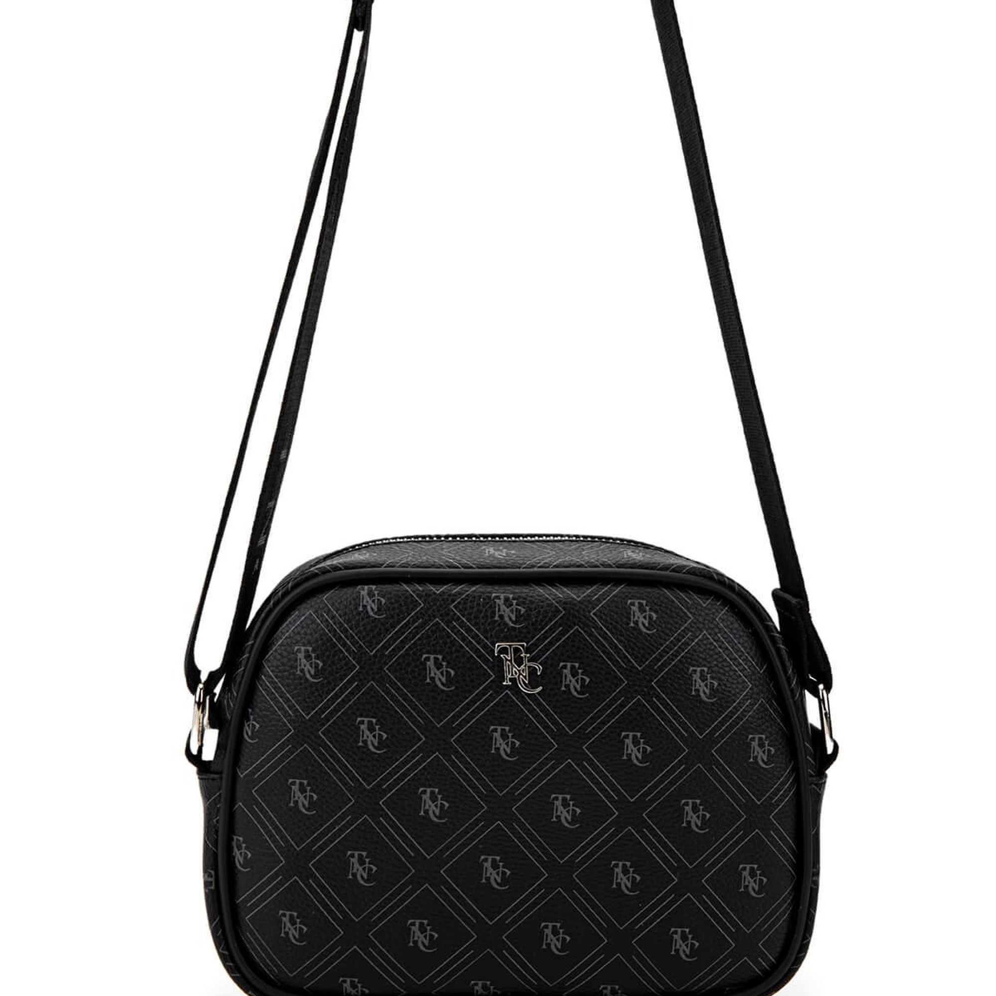 Tamer Tanca Kadın Vegan Siyah Postacı Çanta