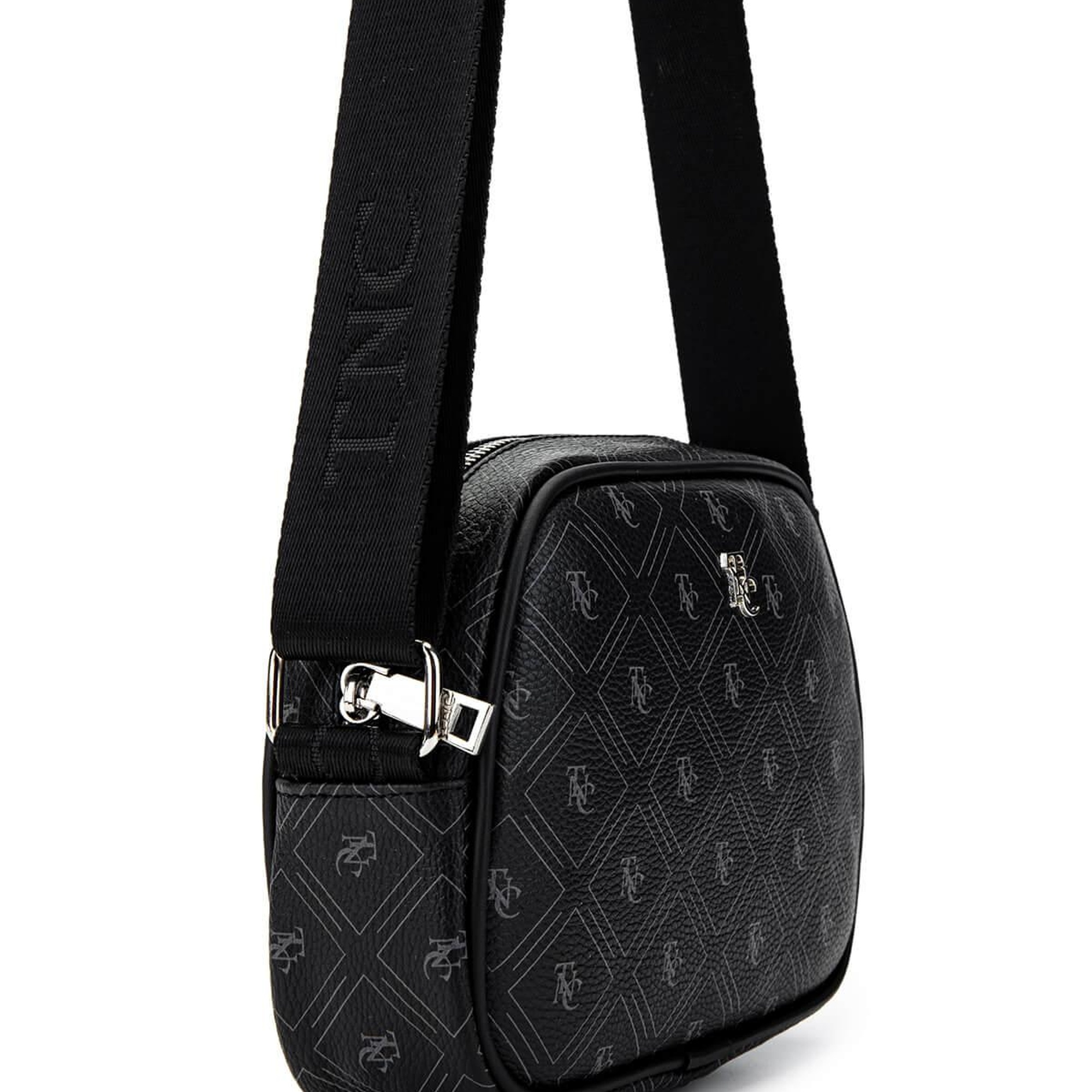 Tamer Tanca Kadın Vegan Siyah Postacı Çanta