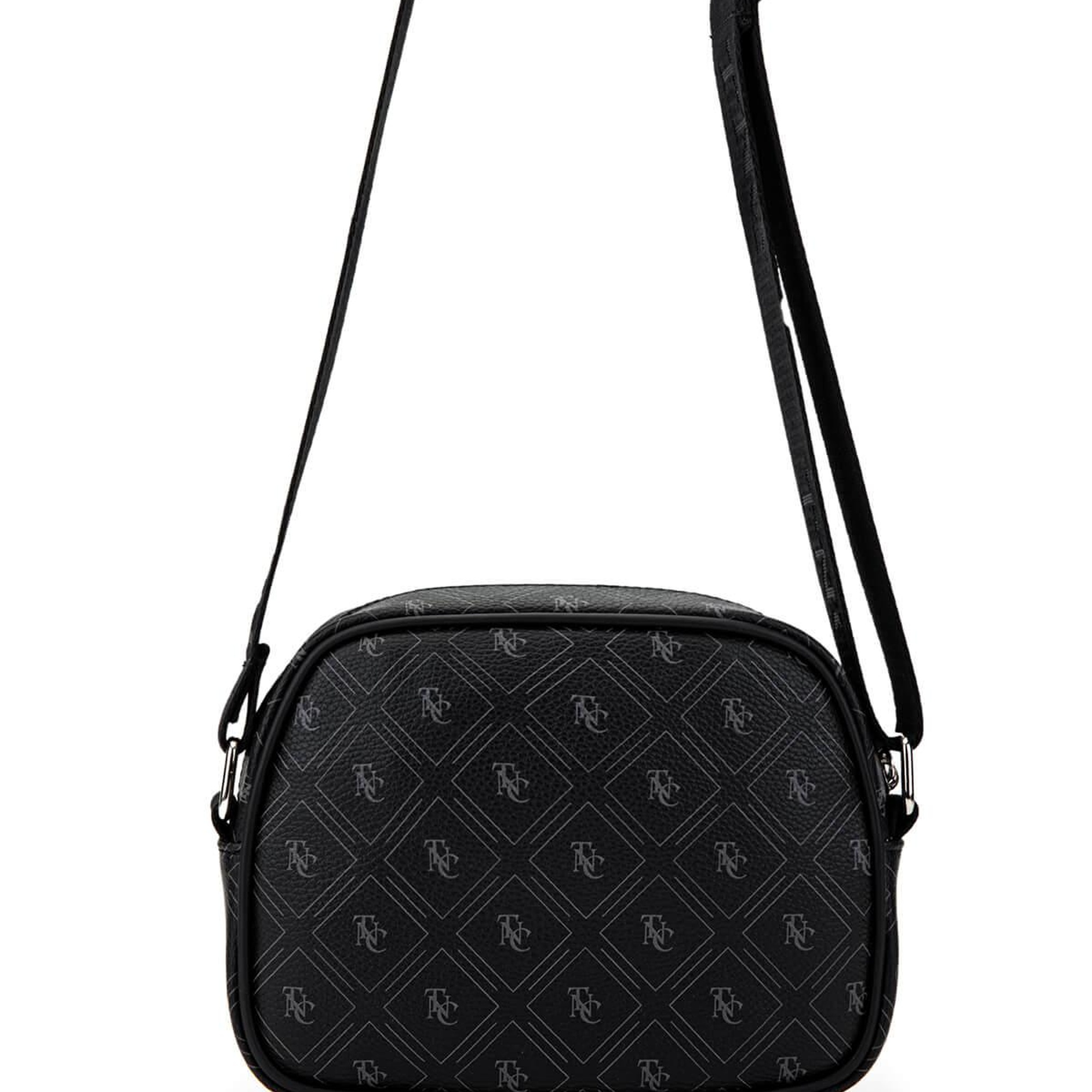 Tamer Tanca Kadın Vegan Siyah Postacı Çanta