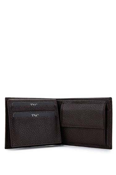  Tamer Tanca Erkek Hakiki Deri Kahverengi Cüzdan Cuzdan