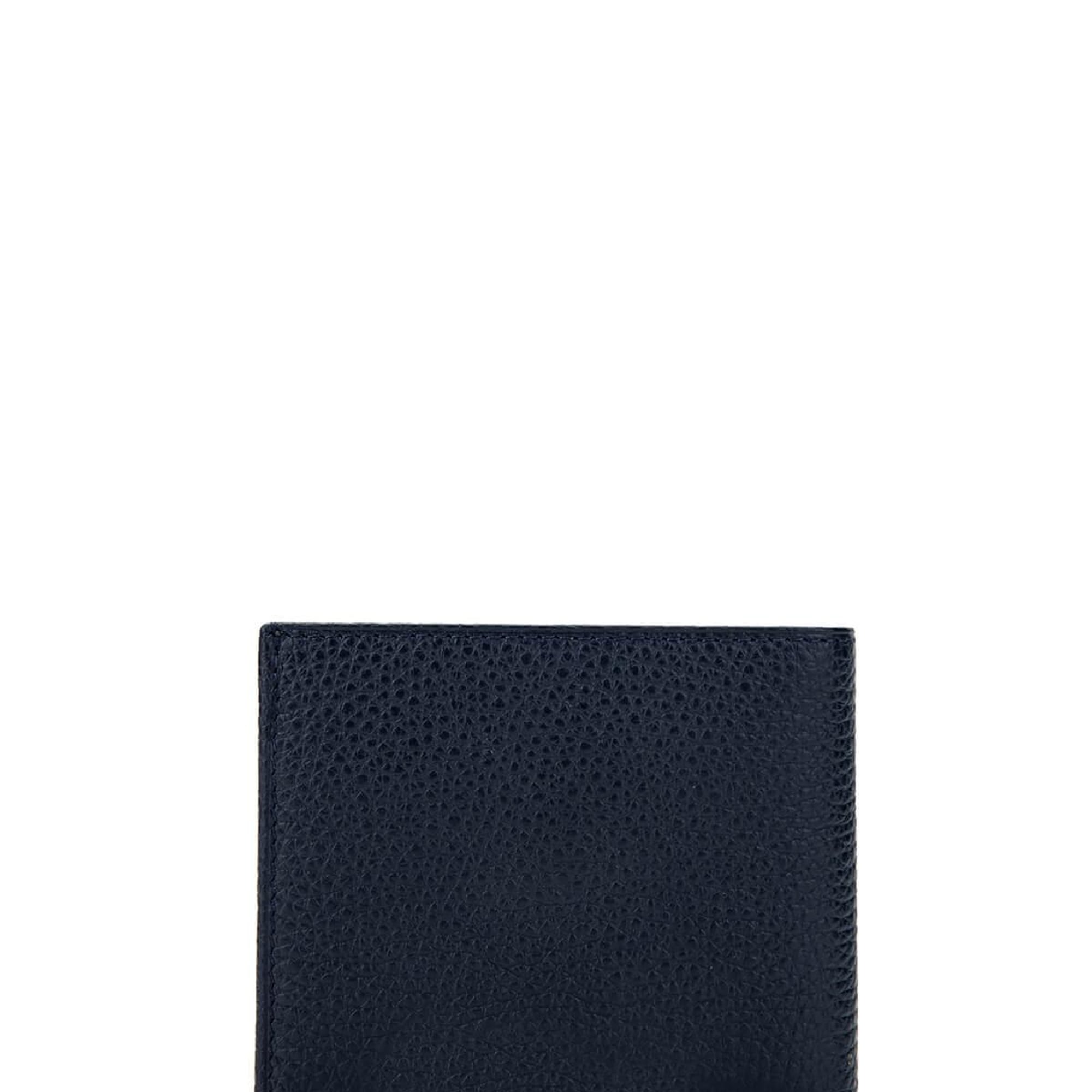 Tamer Tanca Erkek Hakiki Deri Lacivert Cüzdan Cuzdan