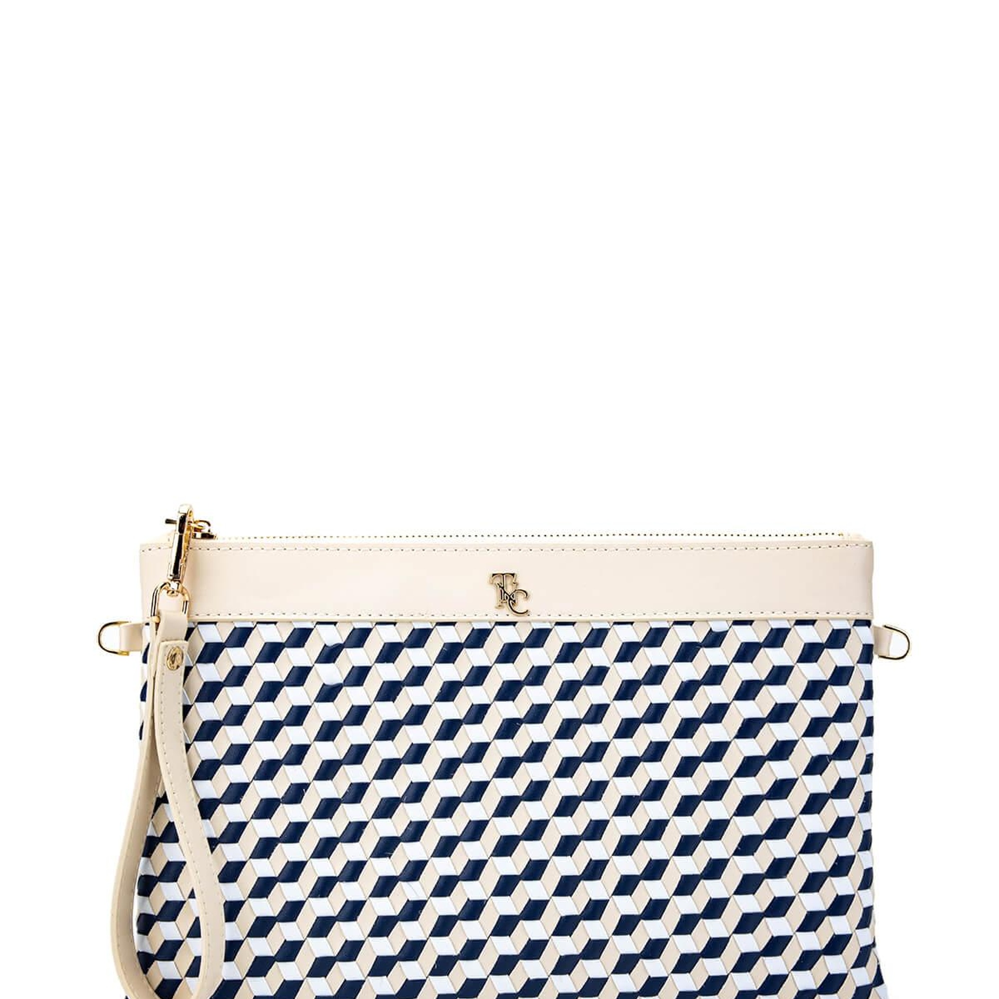 Tamer Tanca Kadın Hakiki Deri Lacivert Omuz Çanta