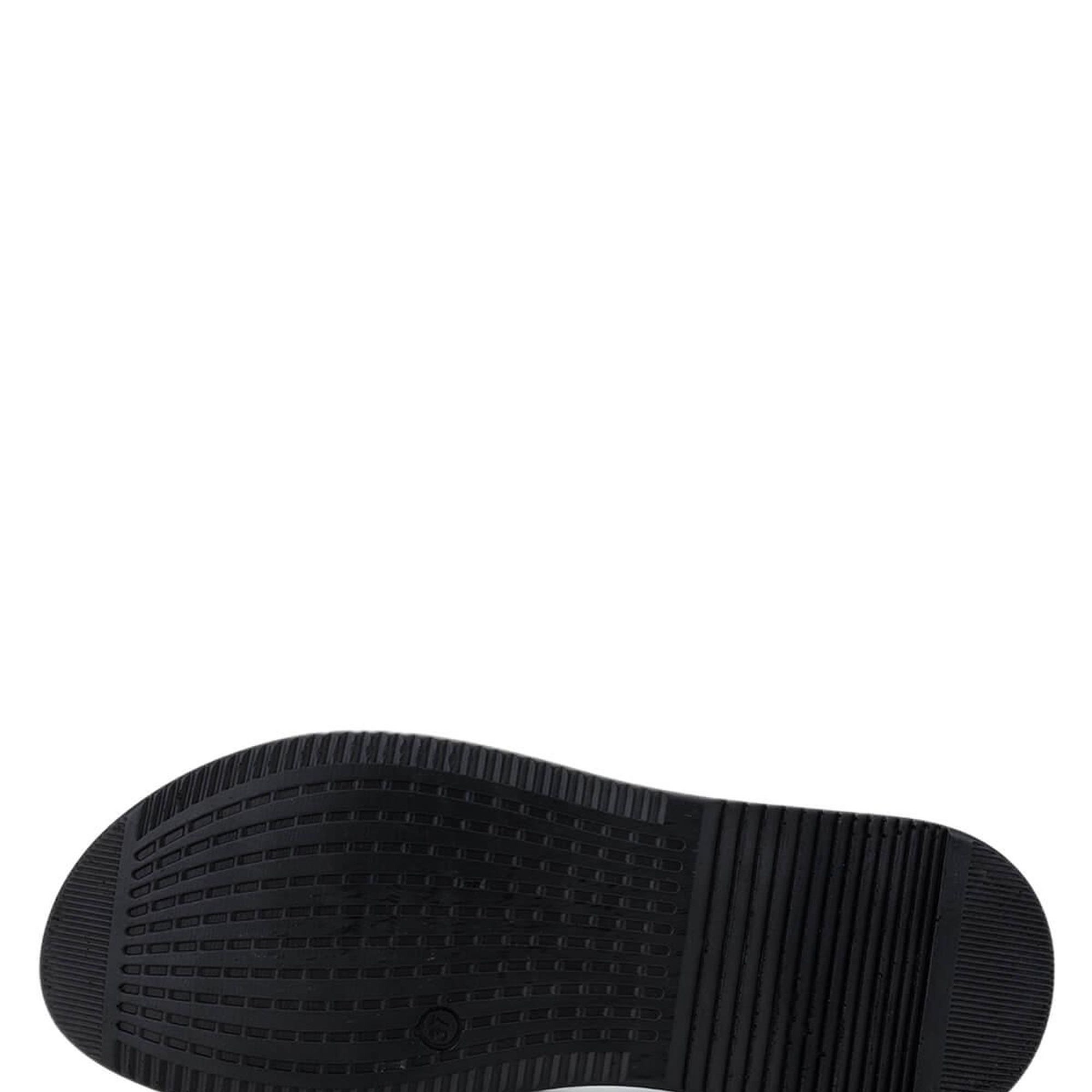 Tamer Tanca Kadın Hakiki Deri Siyah Deri Comfort Sandalet