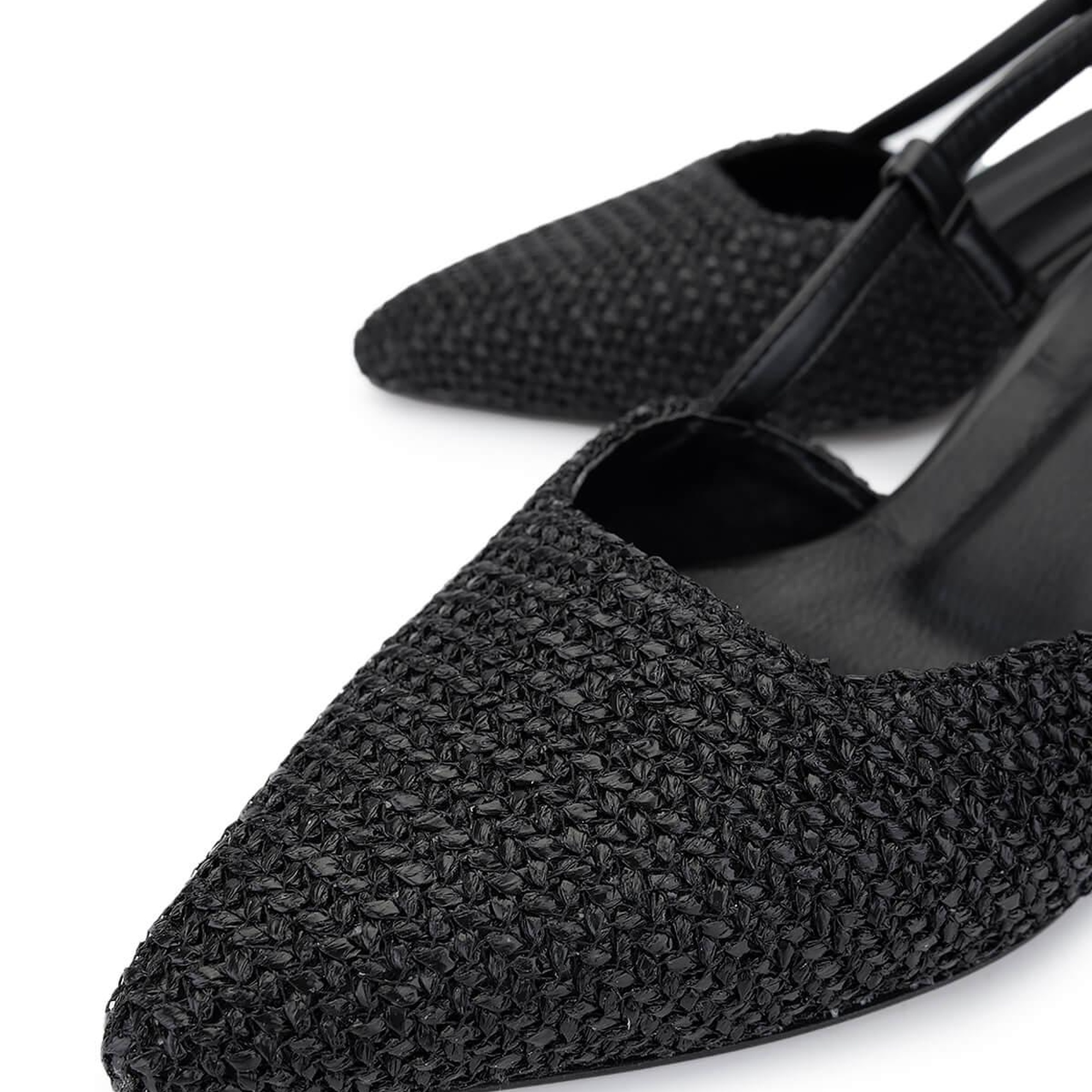 Tamer Tanca Kadın Hakiki Deri Siyah Topuklu Ayakkabı