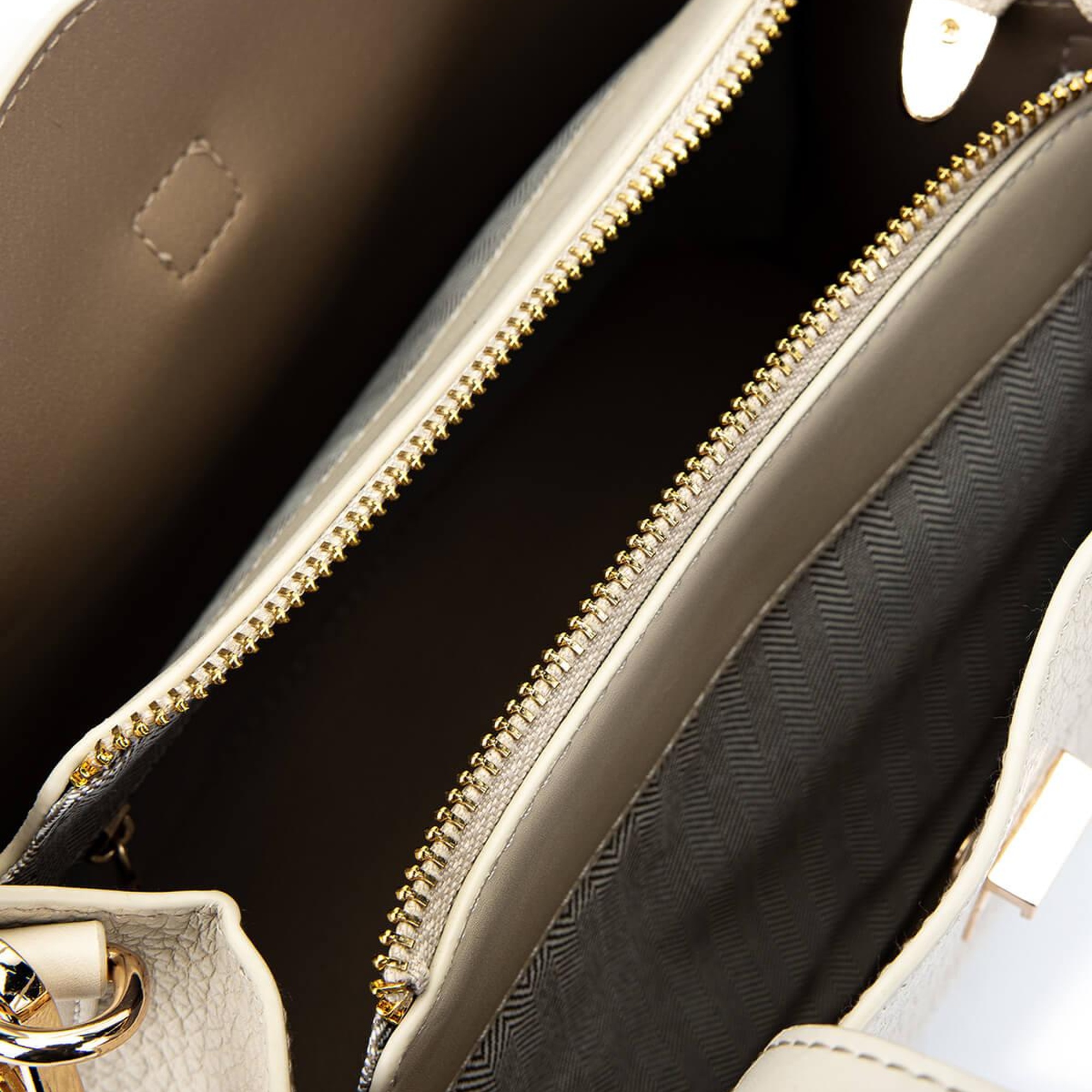 Tamer Tanca Kadın Vegan Bej Omuz Çanta