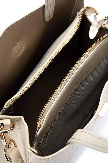  Tamer Tanca Kadın Vegan Bej Omuz Çanta