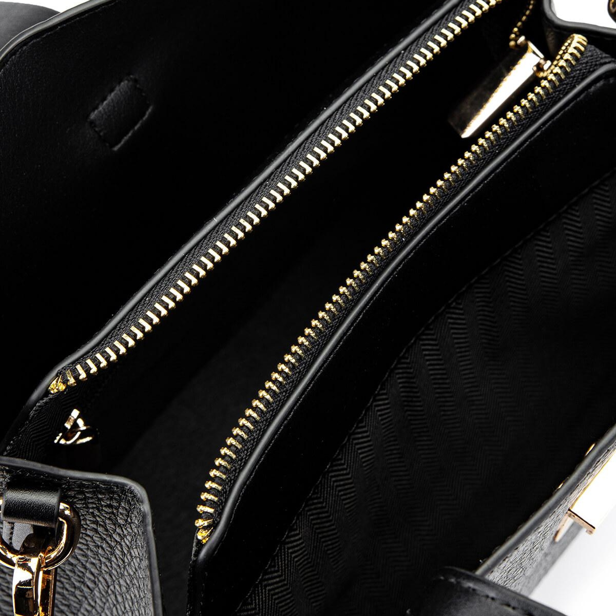 Tamer Tanca Kadın Vegan Siyah Omuz Çanta