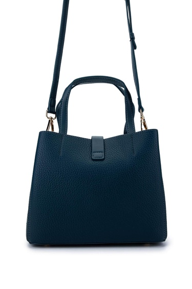  Tamer Tanca Kadın Vegan Mavi Omuz Çanta