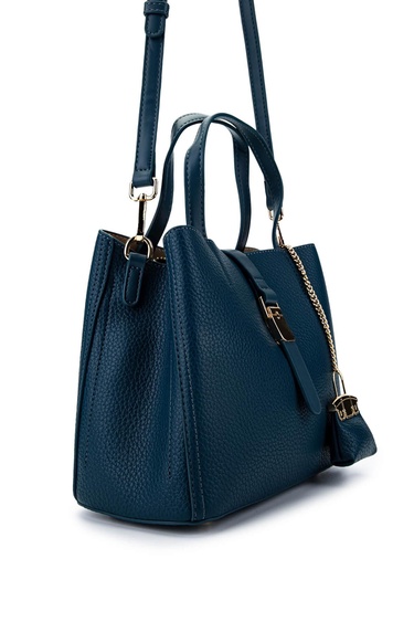  Tamer Tanca Kadın Vegan Mavi Omuz Çanta