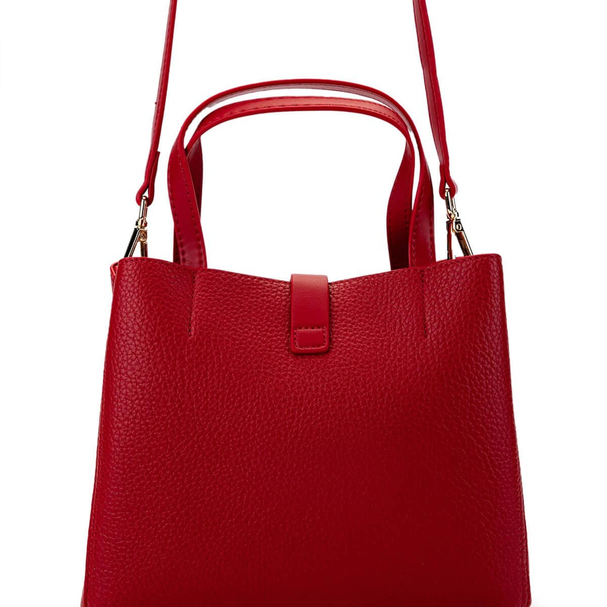 Tamer Tanca Kadın Vegan Kırmızı Omuz Çanta