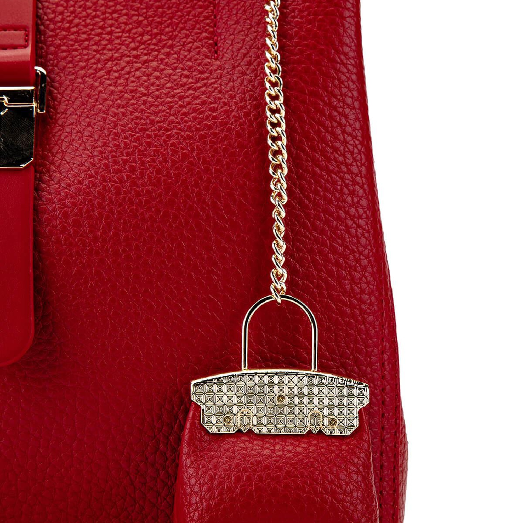 Tamer Tanca Kadın Vegan Kırmızı Omuz Çanta