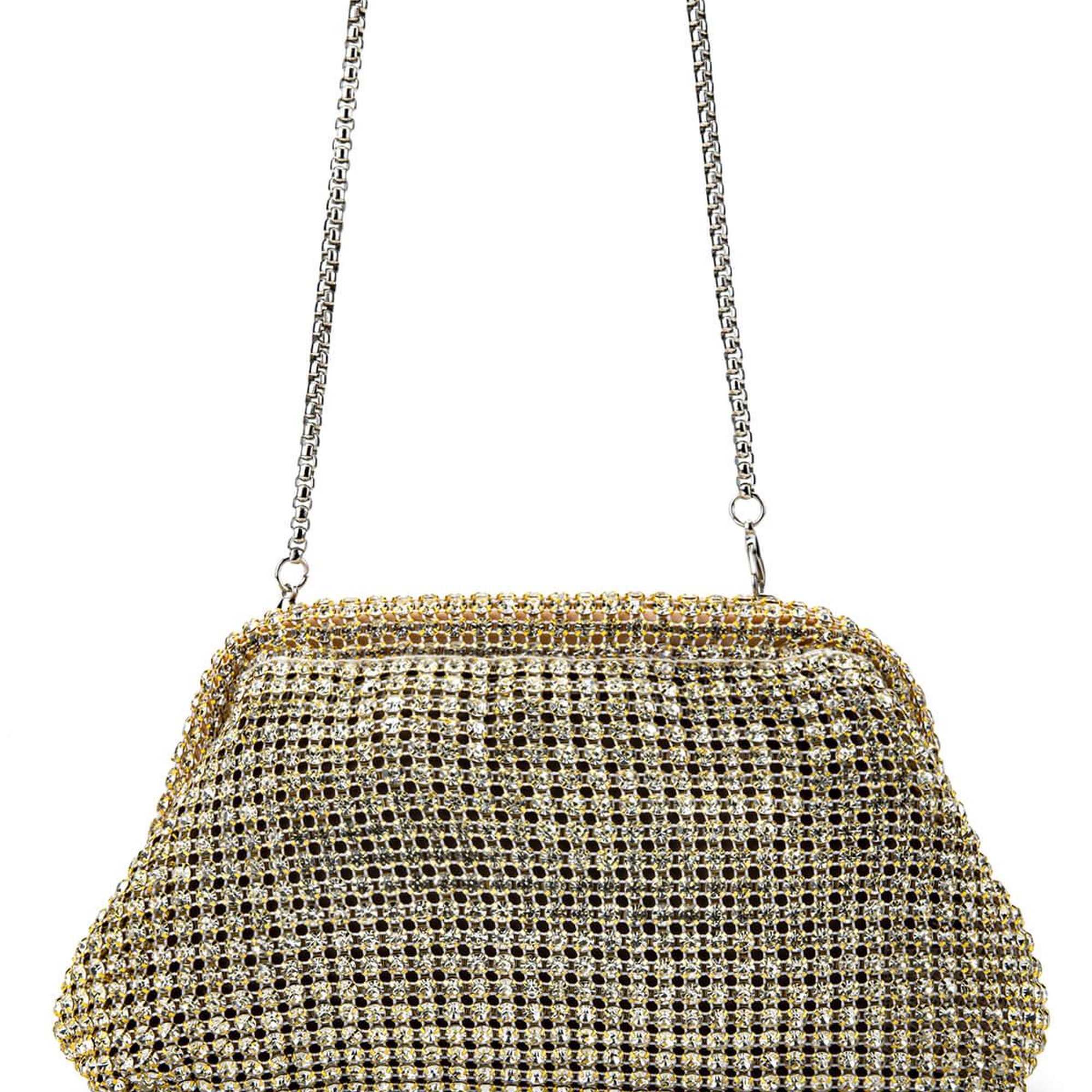 Tamer Tanca Kadın Vegan Altın Omuz Çanta