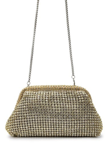  Tamer Tanca Kadın Vegan Altın Omuz Çanta