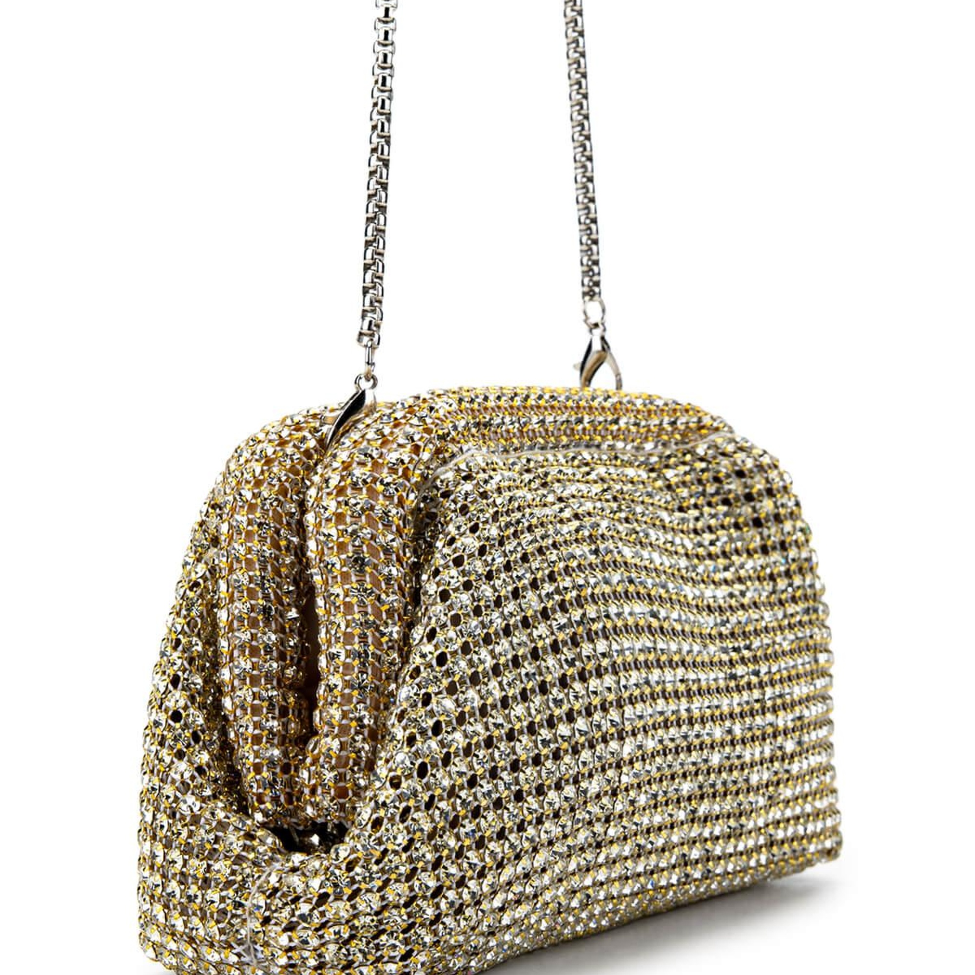 Tamer Tanca Kadın Vegan Altın Omuz Çanta