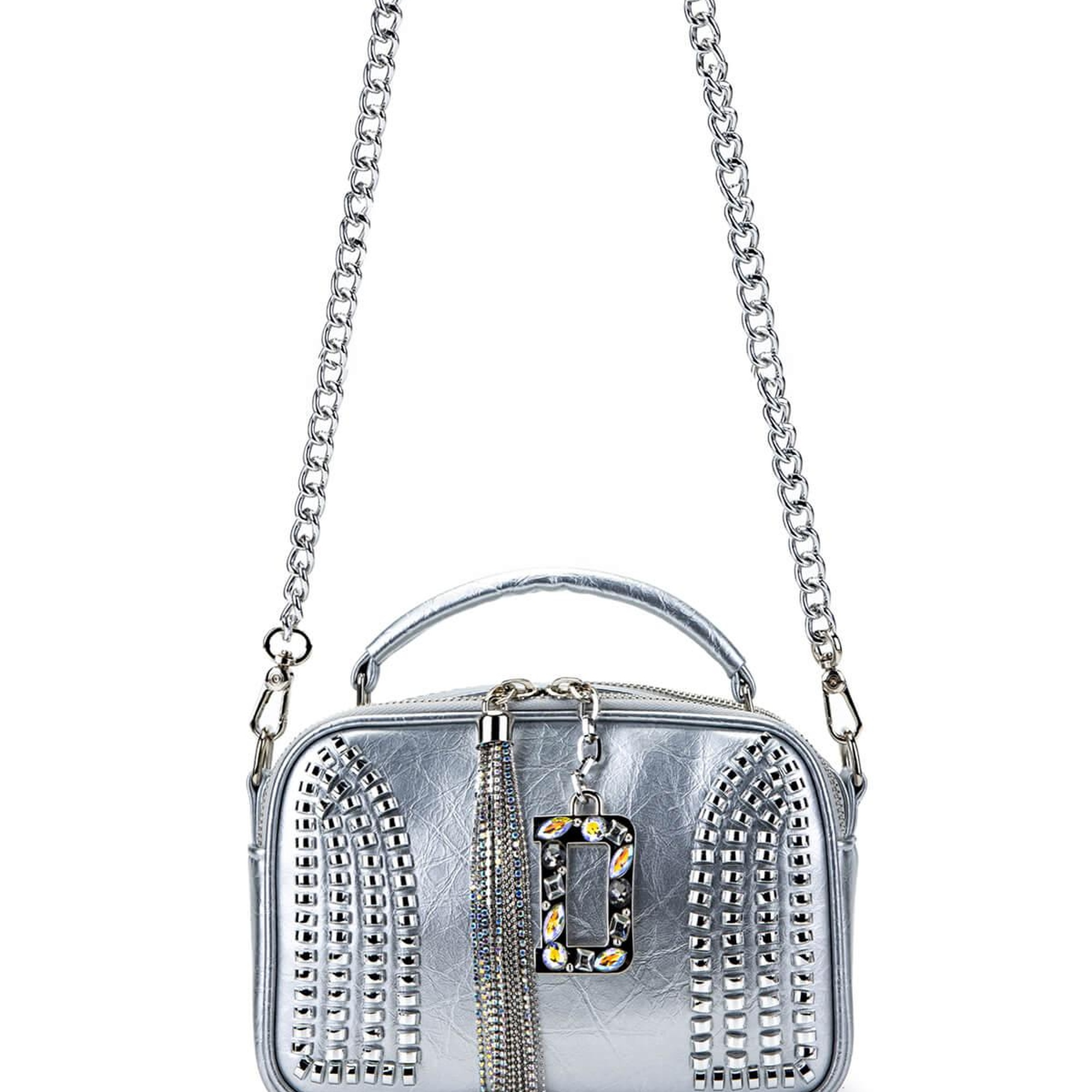 Tamer Tanca Kadın Vegan Gri Omuz Çanta