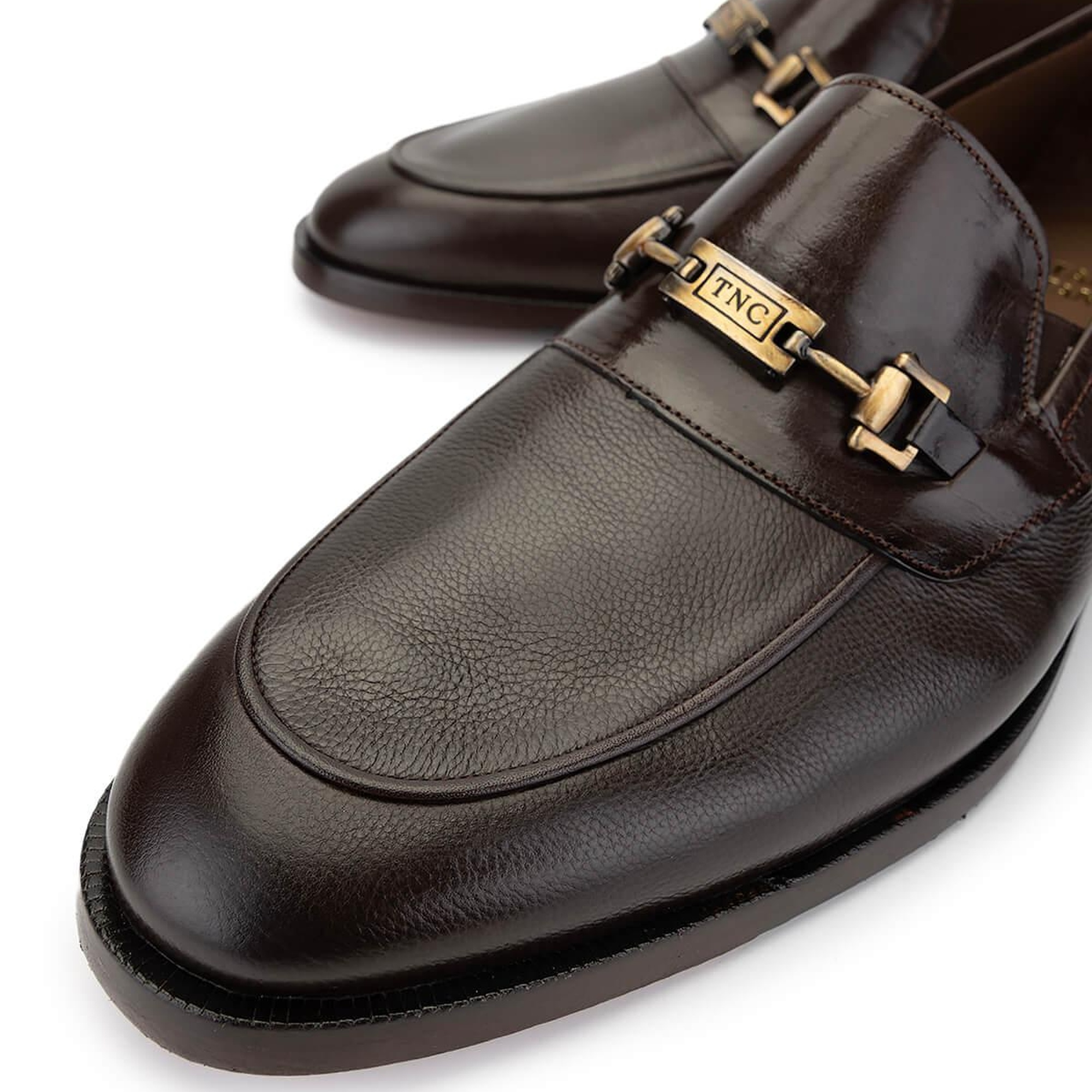 Tamer Tanca Erkek Hakiki Deri Kahverengi Klasik Ayakkabı