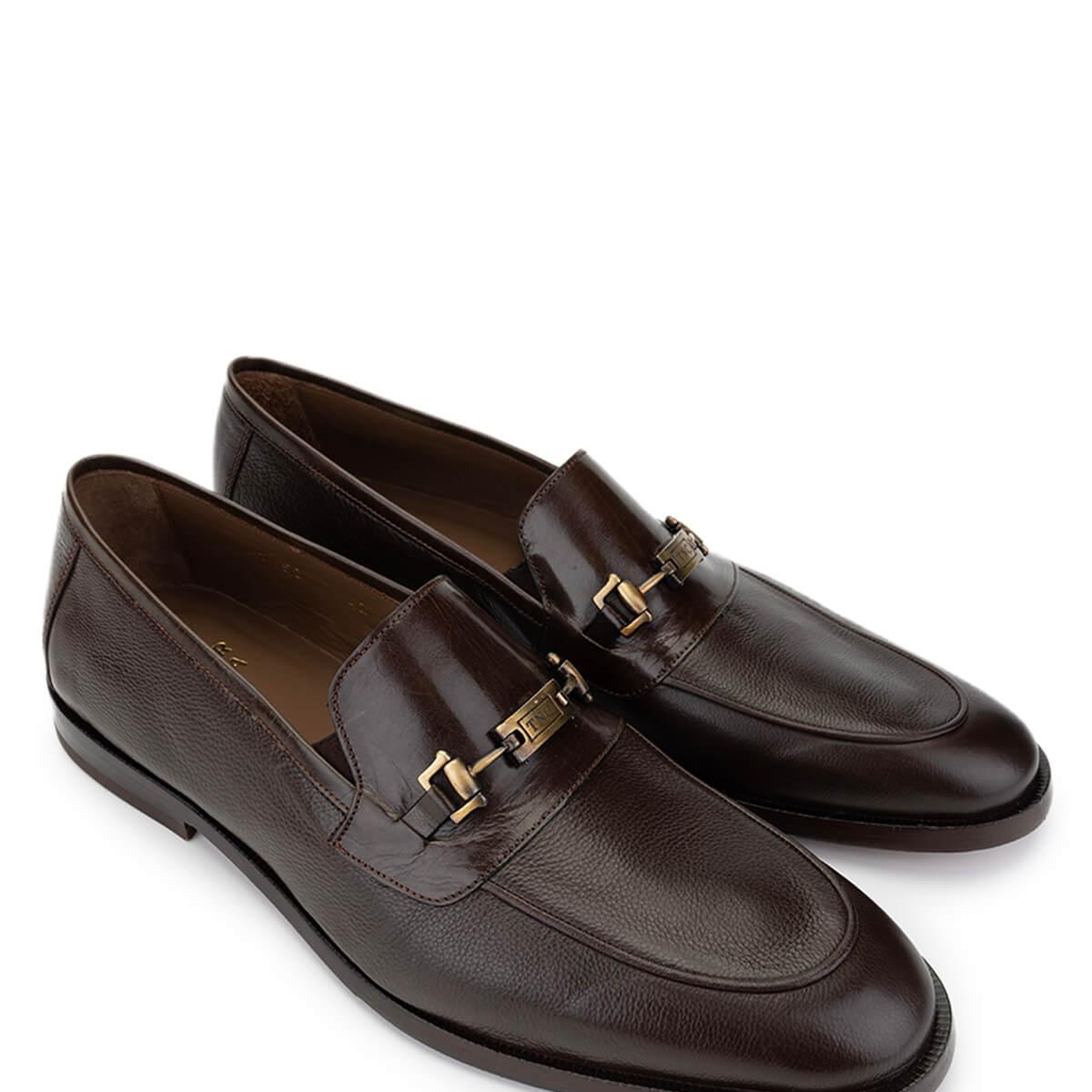 Tamer Tanca Erkek Hakiki Deri Kahverengi Klasik Ayakkabı