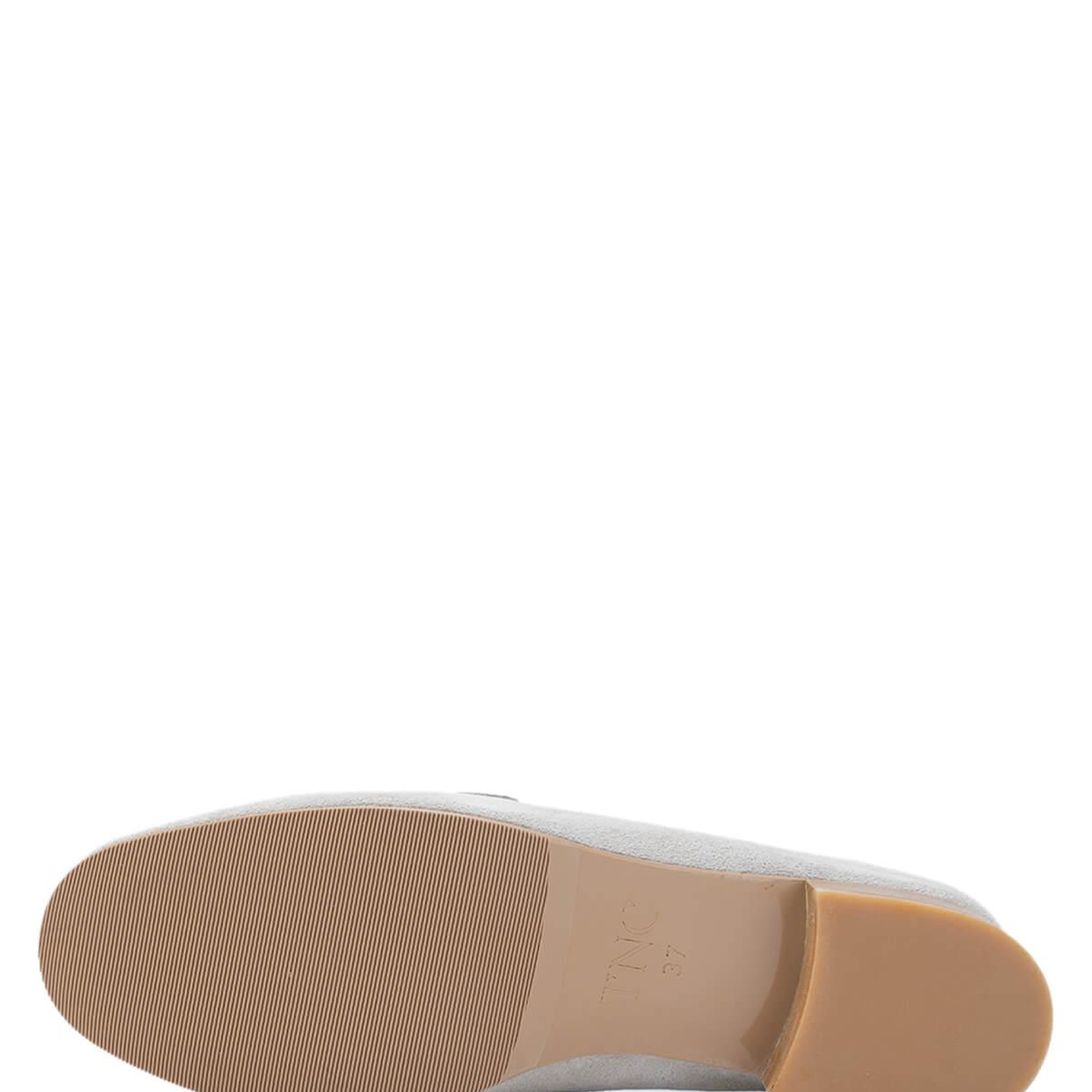 Tamer Tanca Kadın Hakiki Deri Bej Süet Loafer Ayakkabı