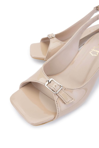  Tamer Tanca Kadın Hakiki Deri Topuklu Ayakkabı