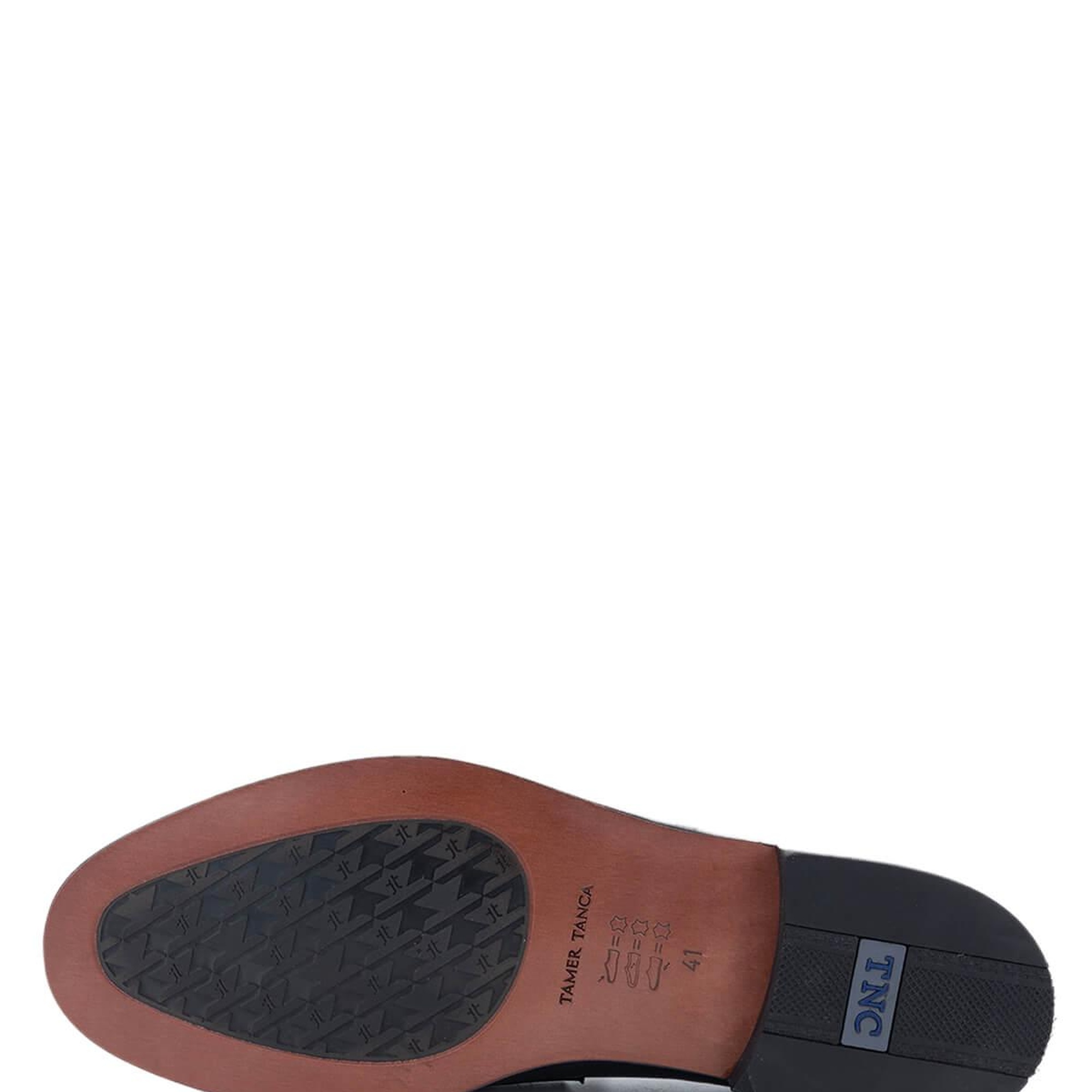 Tamer Tanca Erkek Hakiki Deri Lacivert Klasik Ayakkabı