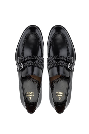  Tamer Tanca Erkek Hakiki Deri Siyah Klasik Ayakkabı