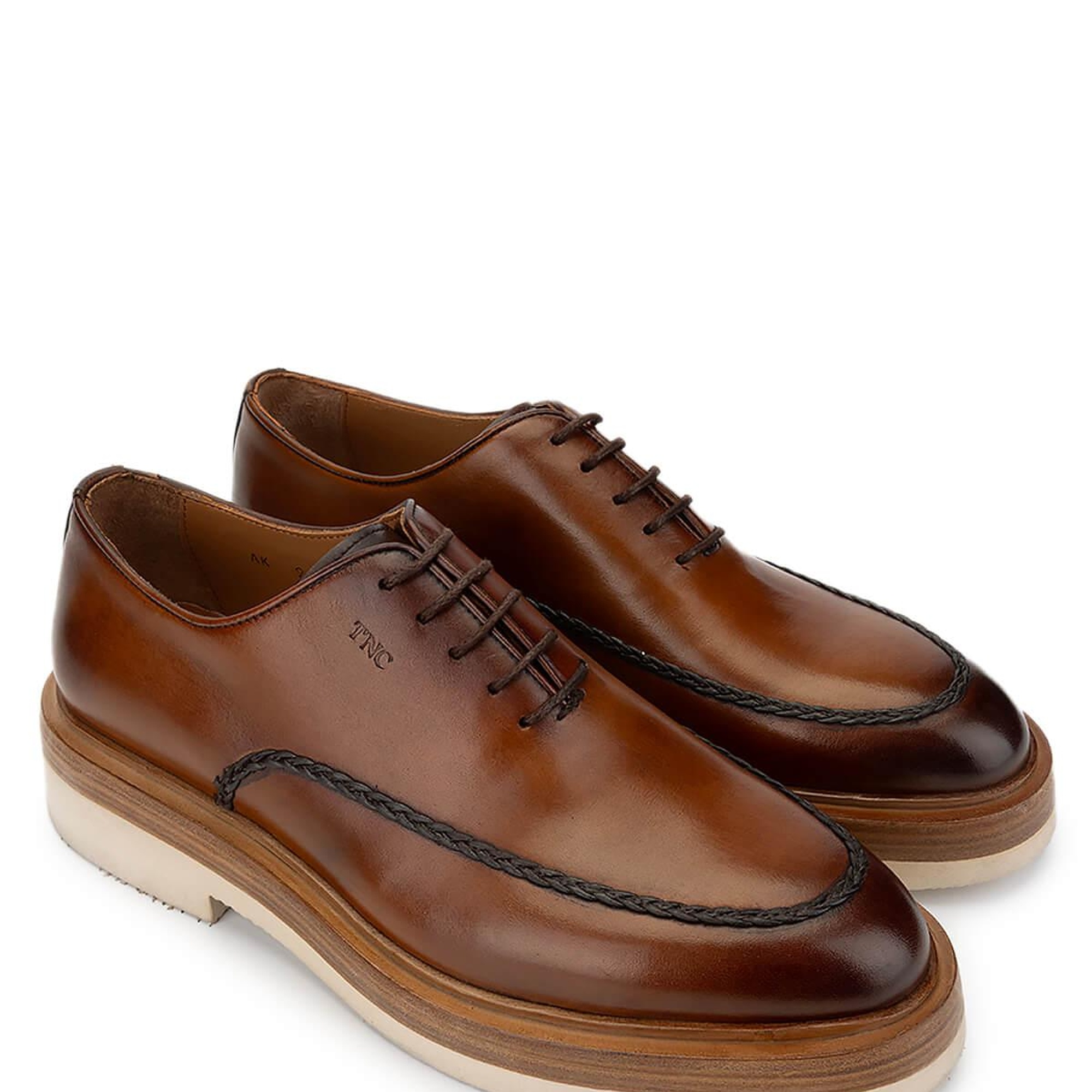 Tamer Tanca Erkek Hakiki Deri Taba Casual Ayakkabı