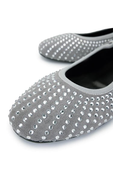  Tamer Tanca Kadın Hakiki Deri Gri Babet Ayakkabı