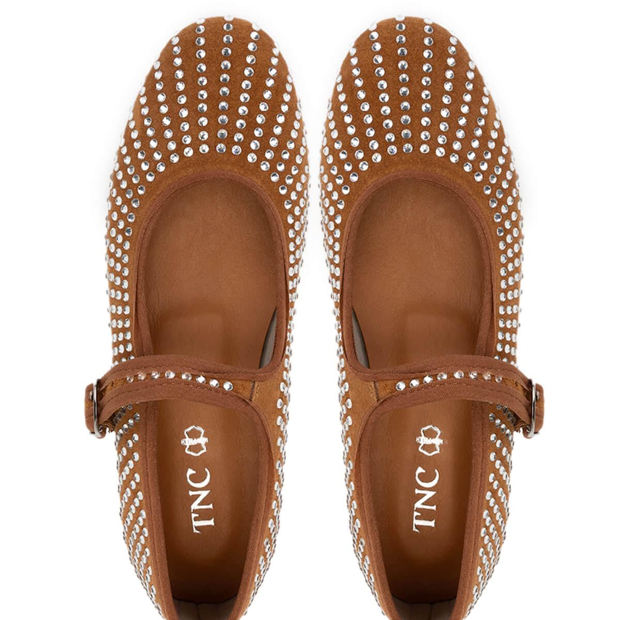 Tamer Tanca Kadın Hakiki Deri Taba Süet Babet Ayakkabı