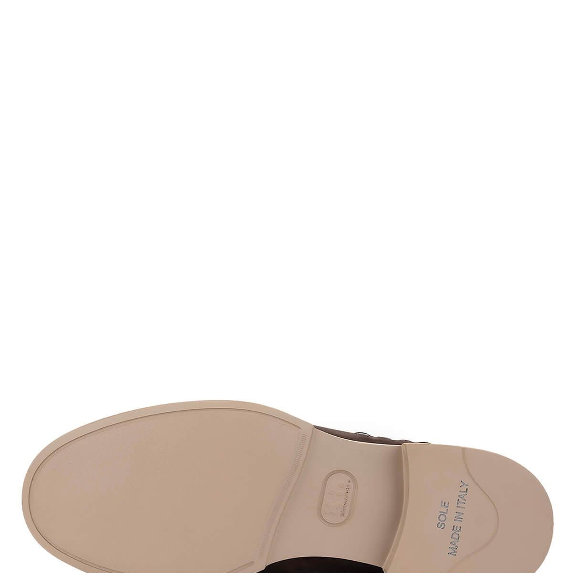 Tamer Tanca Erkek Hakiki Deri Kahverengi Nubuk Loafer Ayakkabı