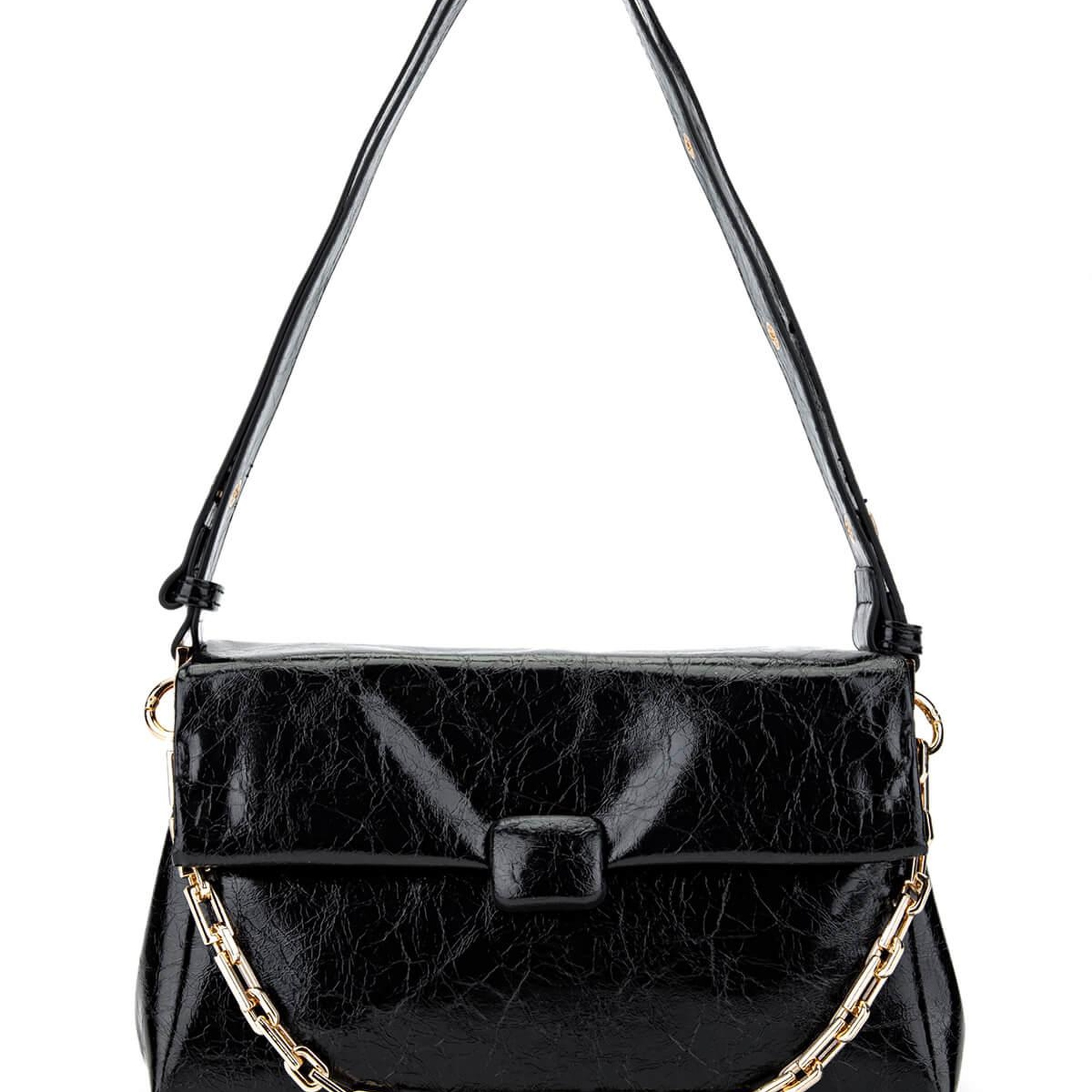 Tamer Tanca Kadın Vegan Siyah Omuz Çanta