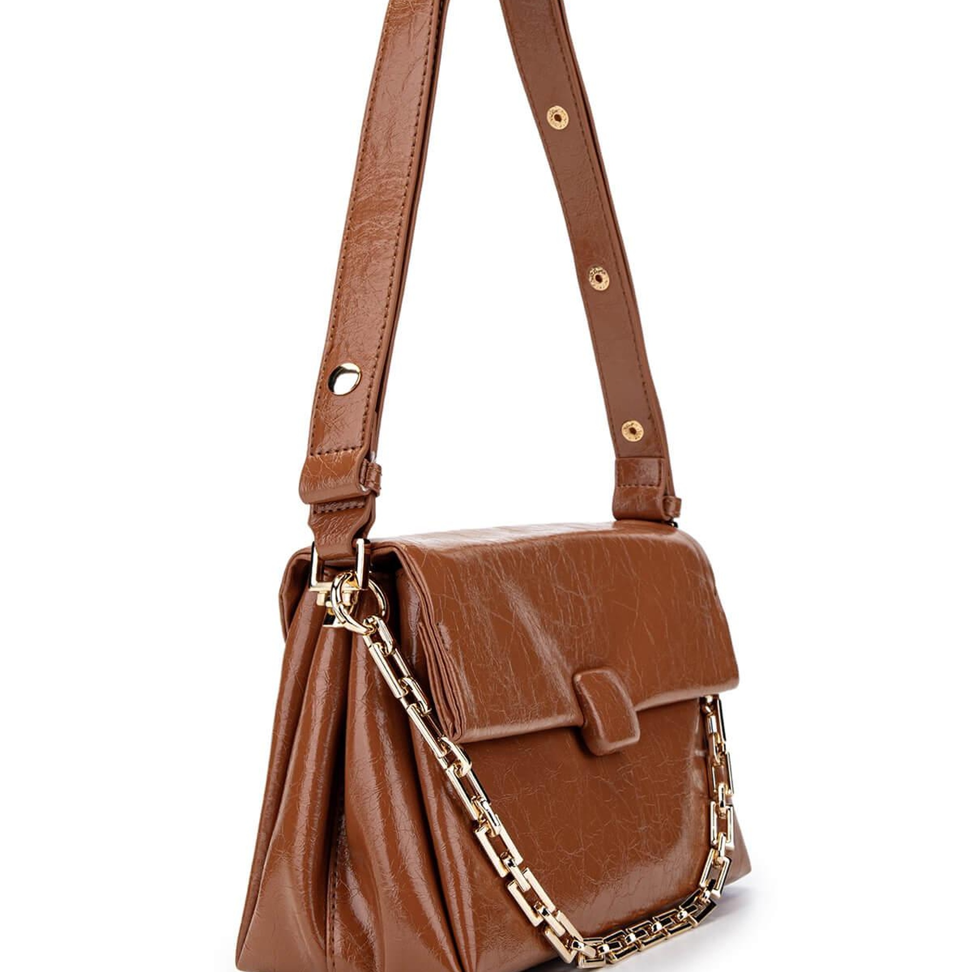 Tamer Tanca Kadın Vegan Camel Omuz Çanta