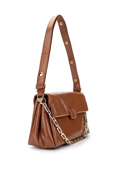  Tamer Tanca Kadın Vegan Camel Omuz Çanta