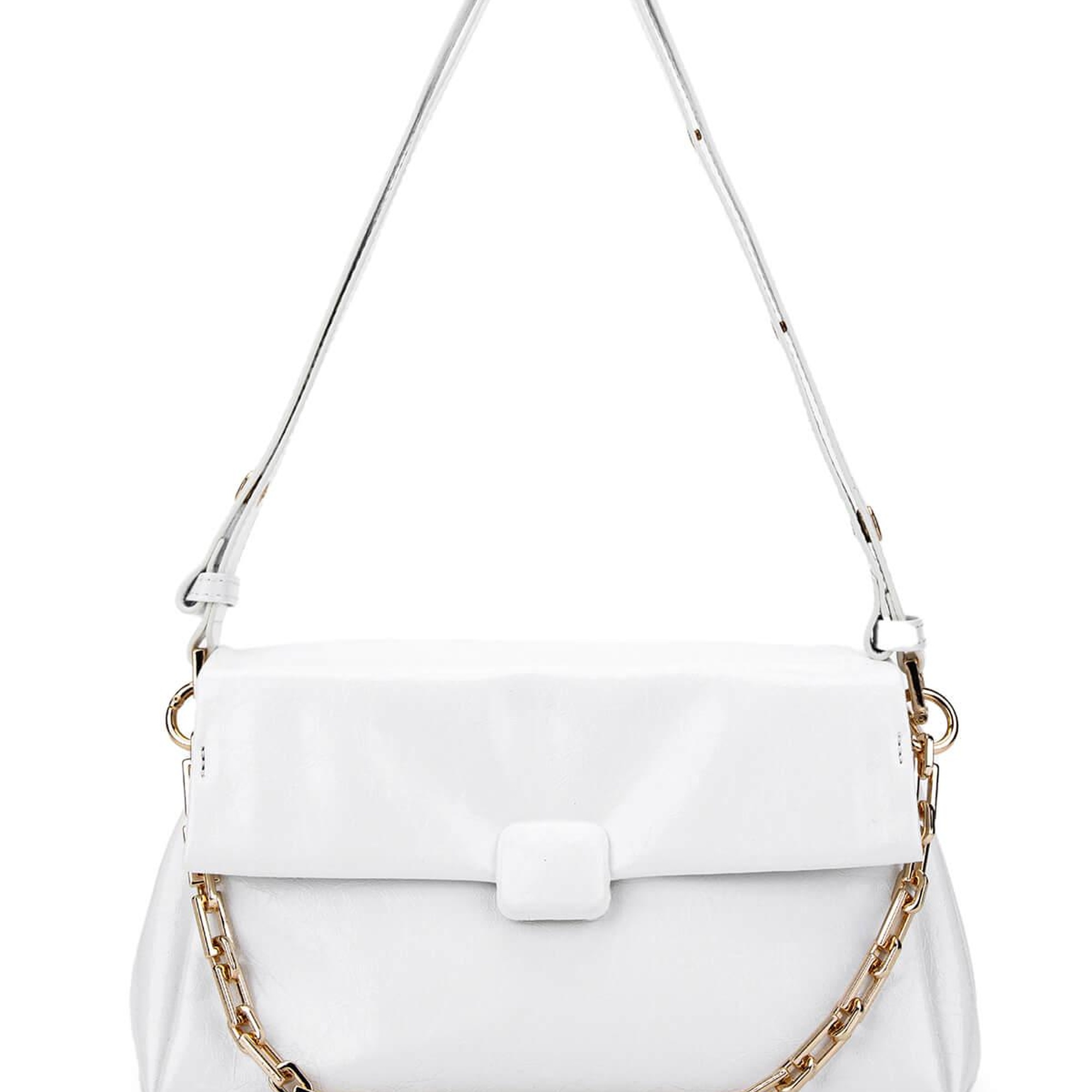 Tamer Tanca Kadın Vegan Beyaz Omuz Çanta