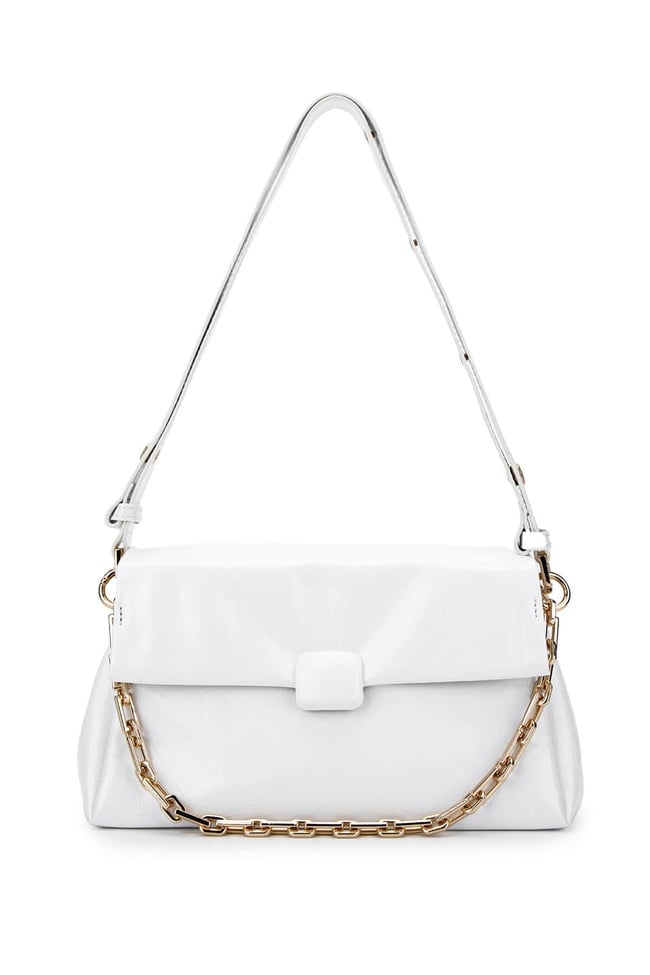  Tamer Tanca Kadın Vegan Beyaz Omuz Çanta