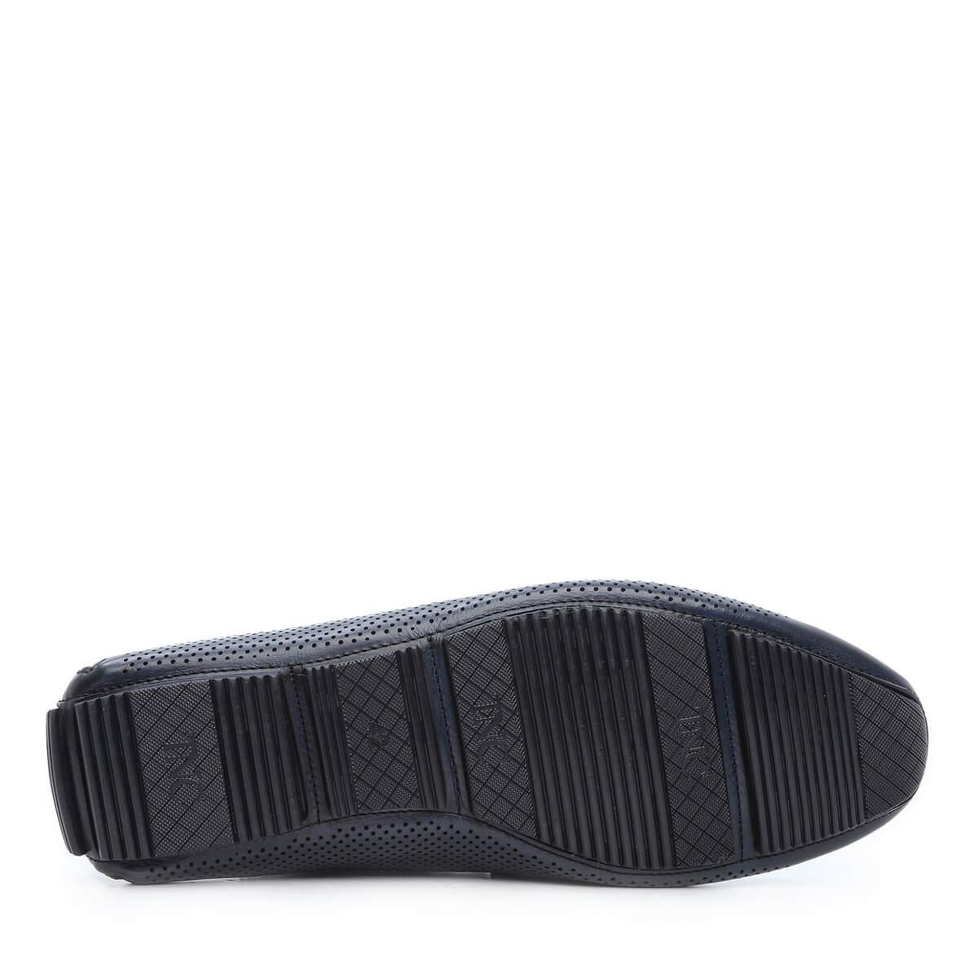 Tamer Tanca Erkek Hakiki Deri Lacivert Loafer Ayakkabı