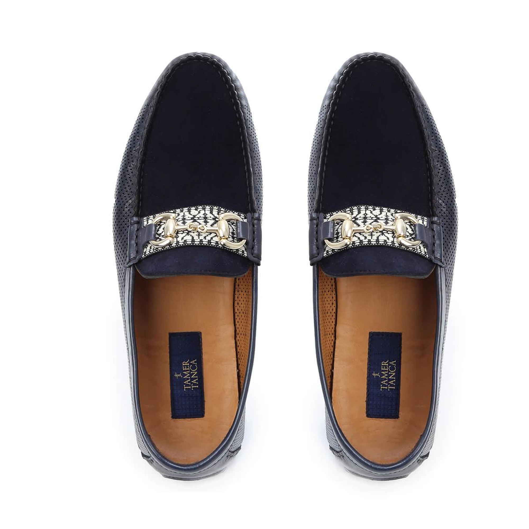 Tamer Tanca Erkek Hakiki Deri Lacivert Loafer Ayakkabı