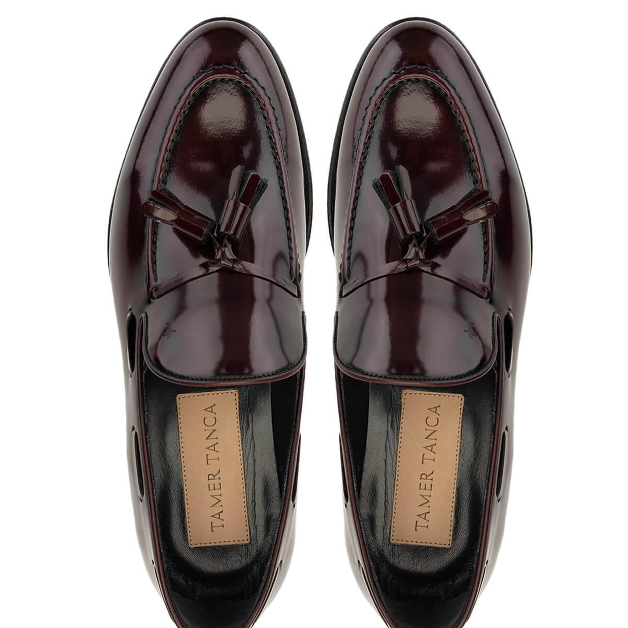 Tamer Tanca Erkek Hakiki Deri Bordo Klasik Ayakkabı