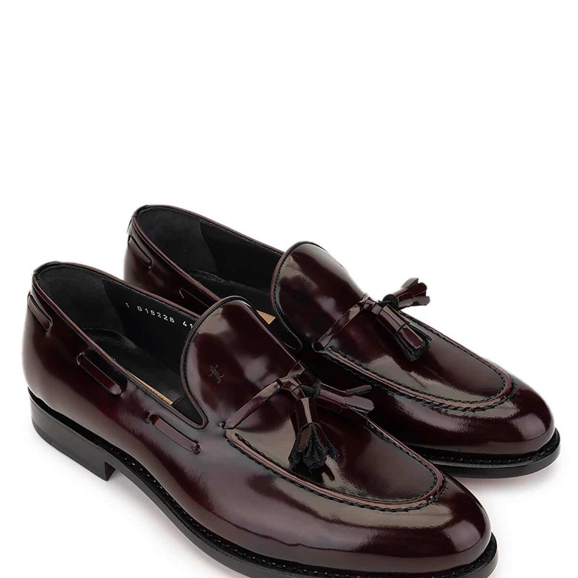 Tamer Tanca Erkek Hakiki Deri Bordo Klasik Ayakkabı