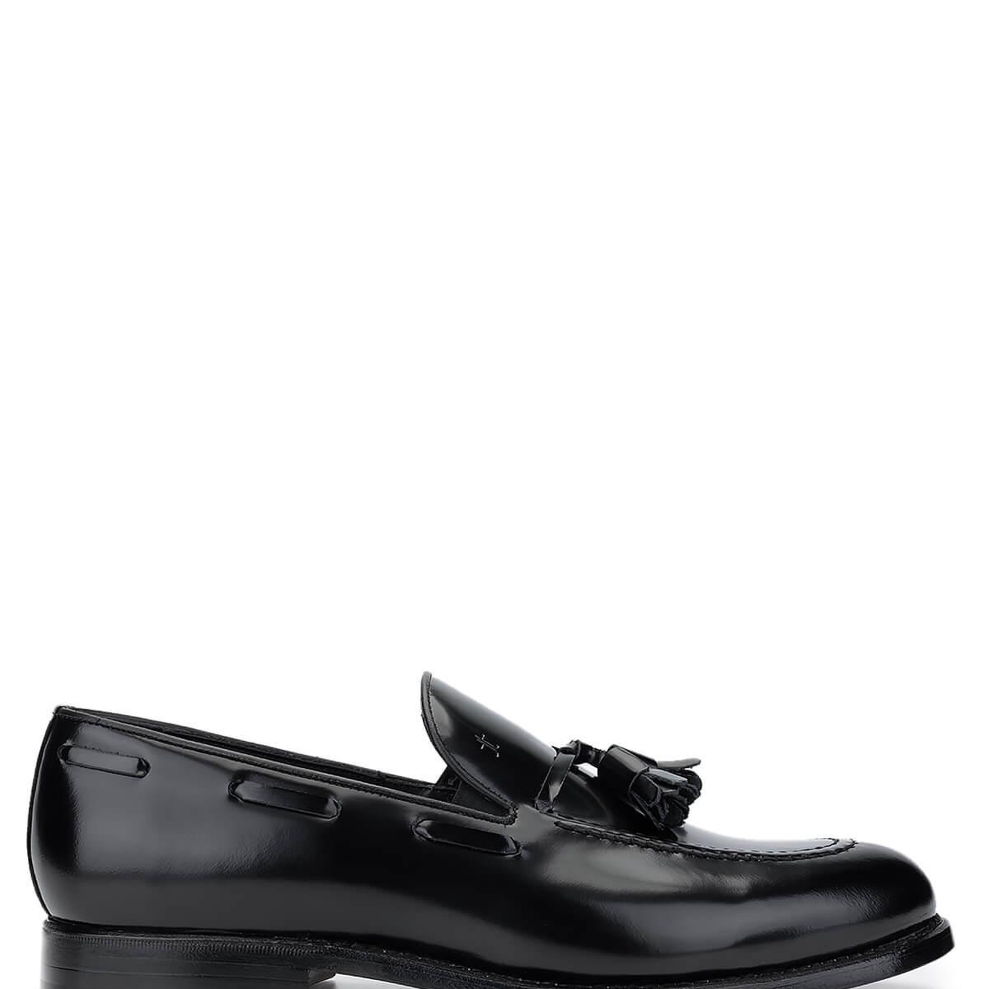 Tamer Tanca Erkek Hakiki Deri Siyah Açma Klasik Ayakkabı