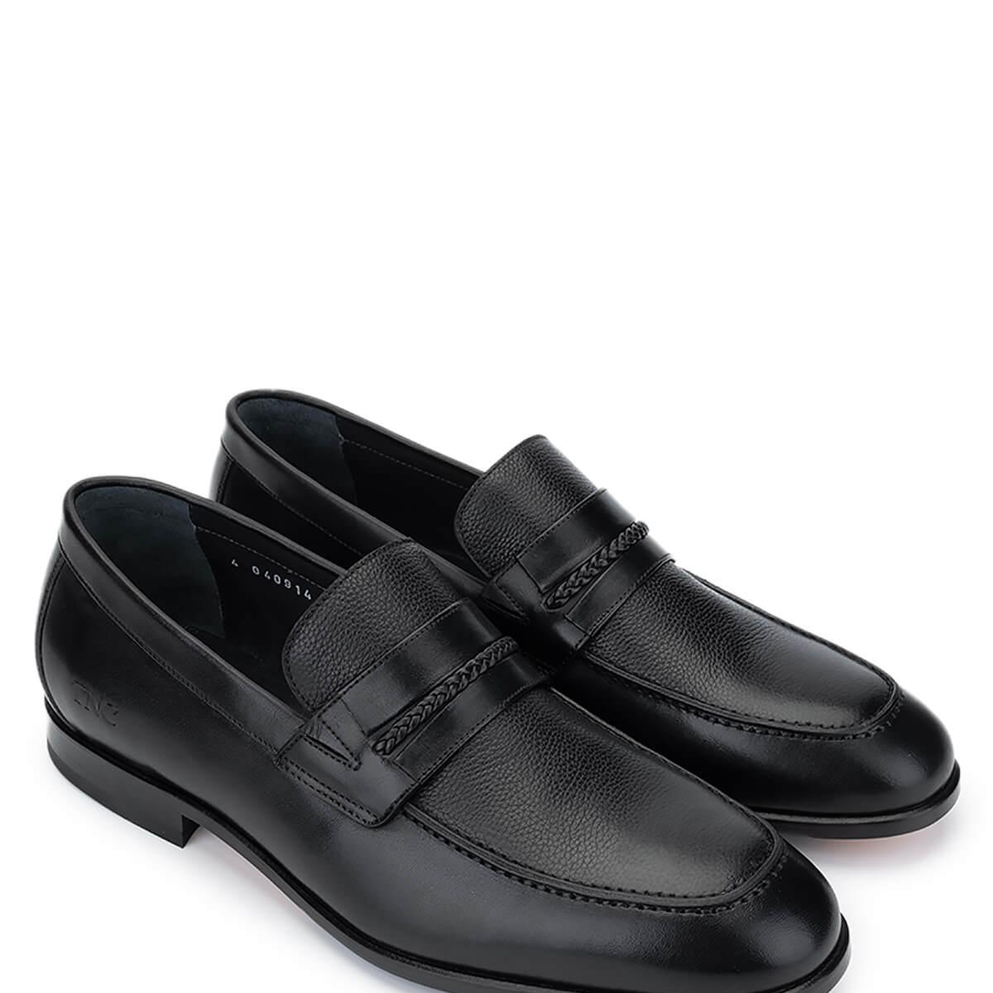 Tamer Tanca Erkek Hakiki Deri Siyah Deri Klasik Ayakkabı