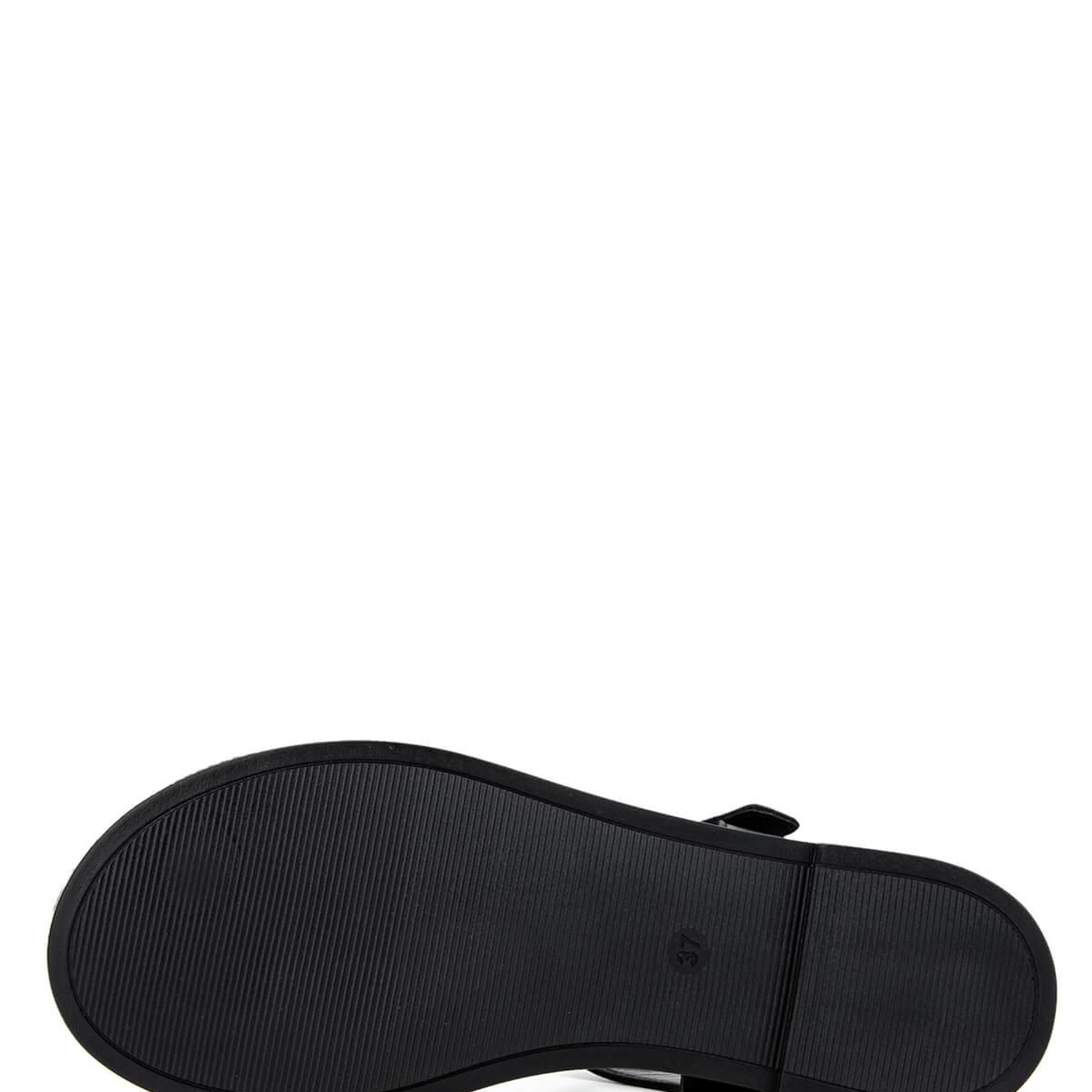 Tamer Tanca Kadın Hakiki Deri Siyah Deri Topuklu Sandalet