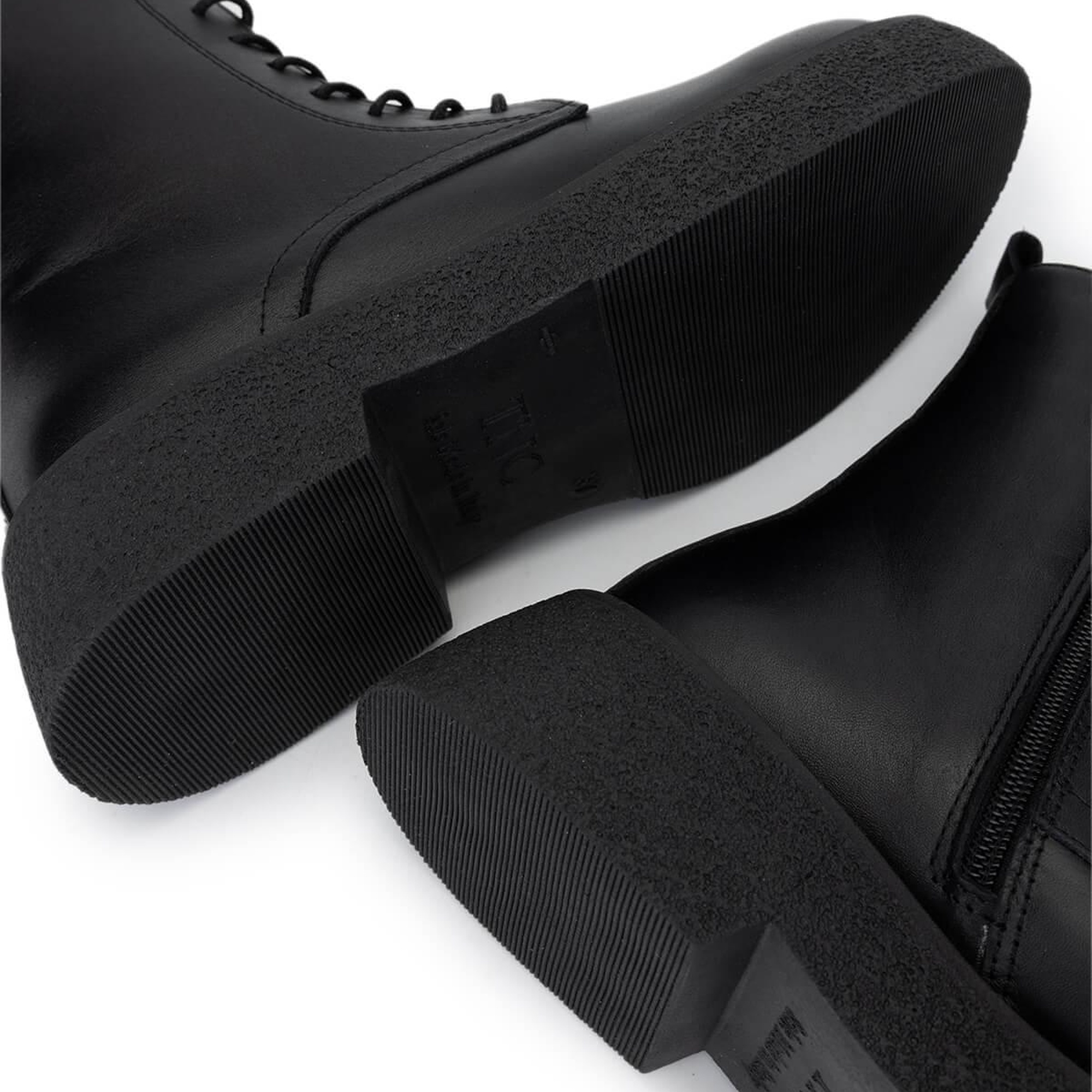 Tamer Tanca Kadın Hakiki Deri Siyah Deri Casual Bot